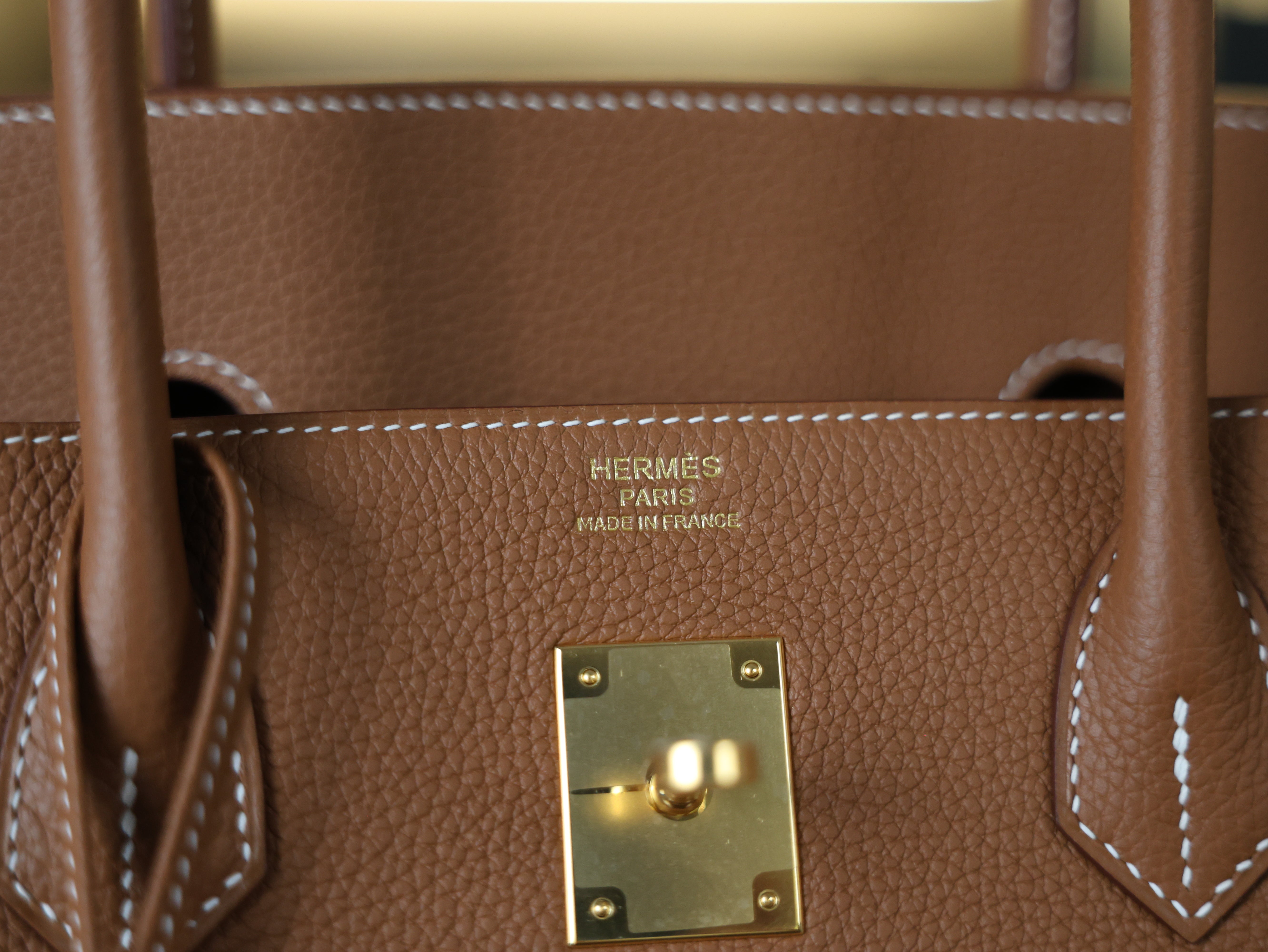 Birkin 40 togo gold GHW