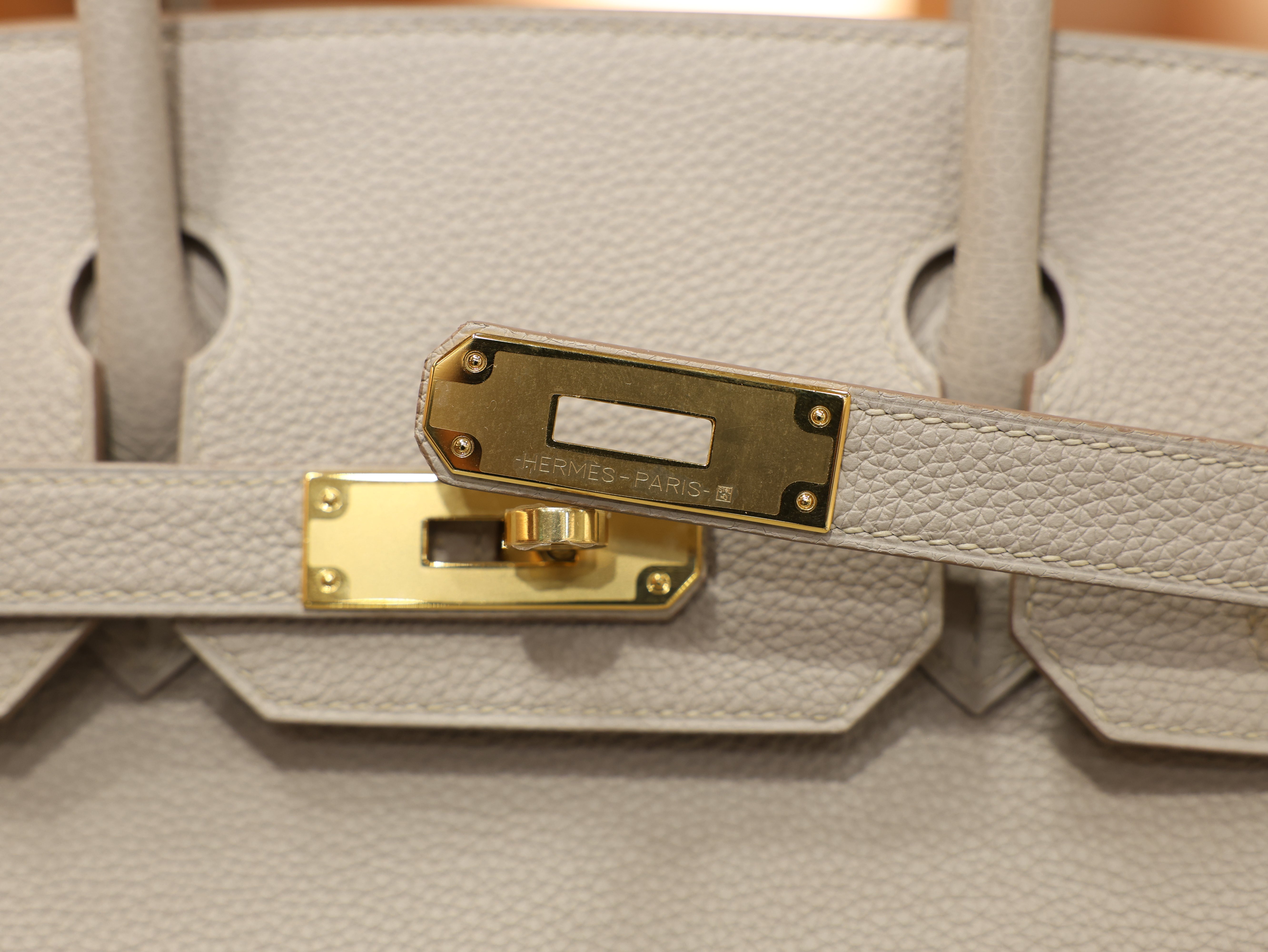 Birkin 30 togo beton GHW