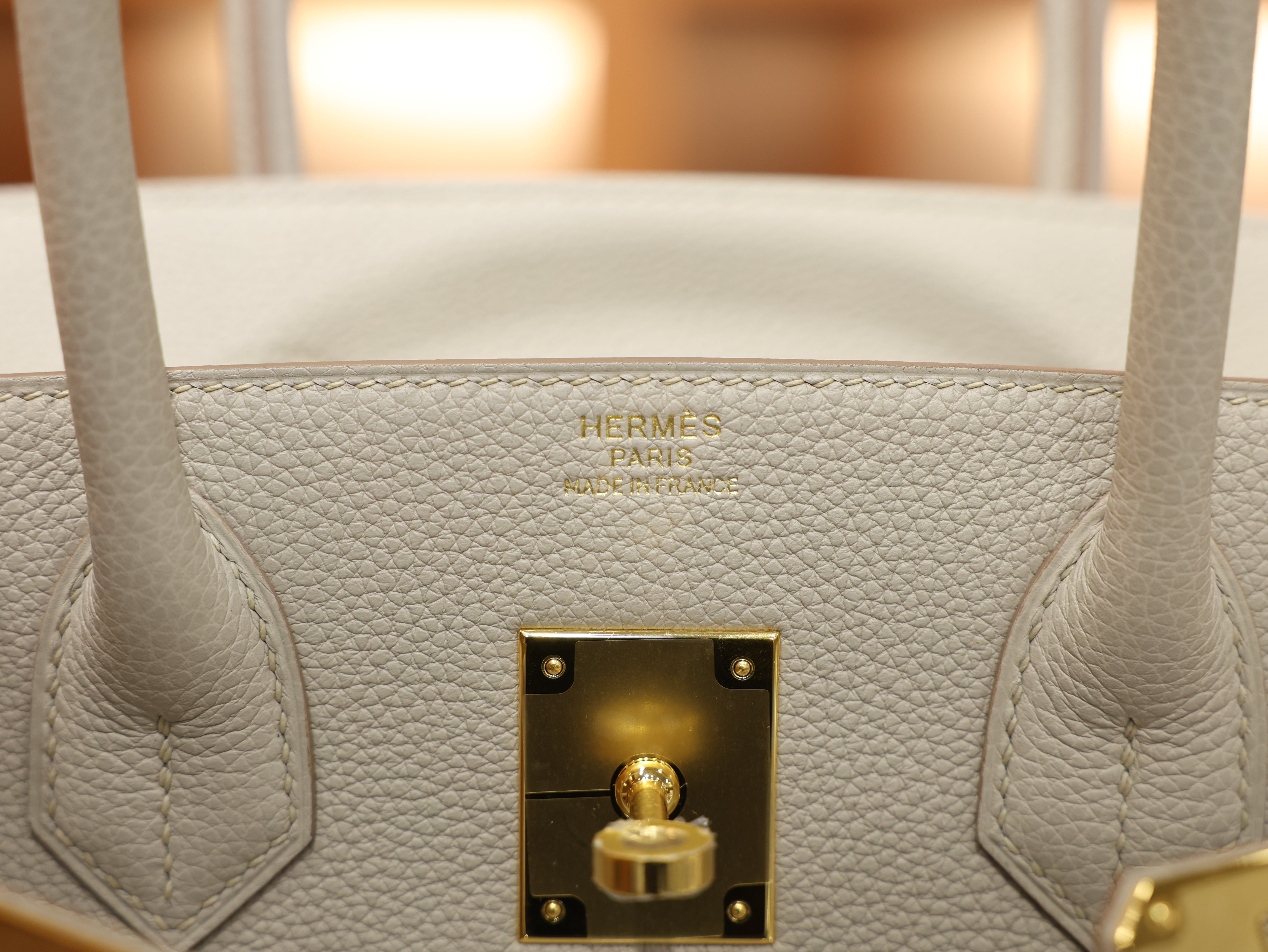Birkin 30 togo beton GHW