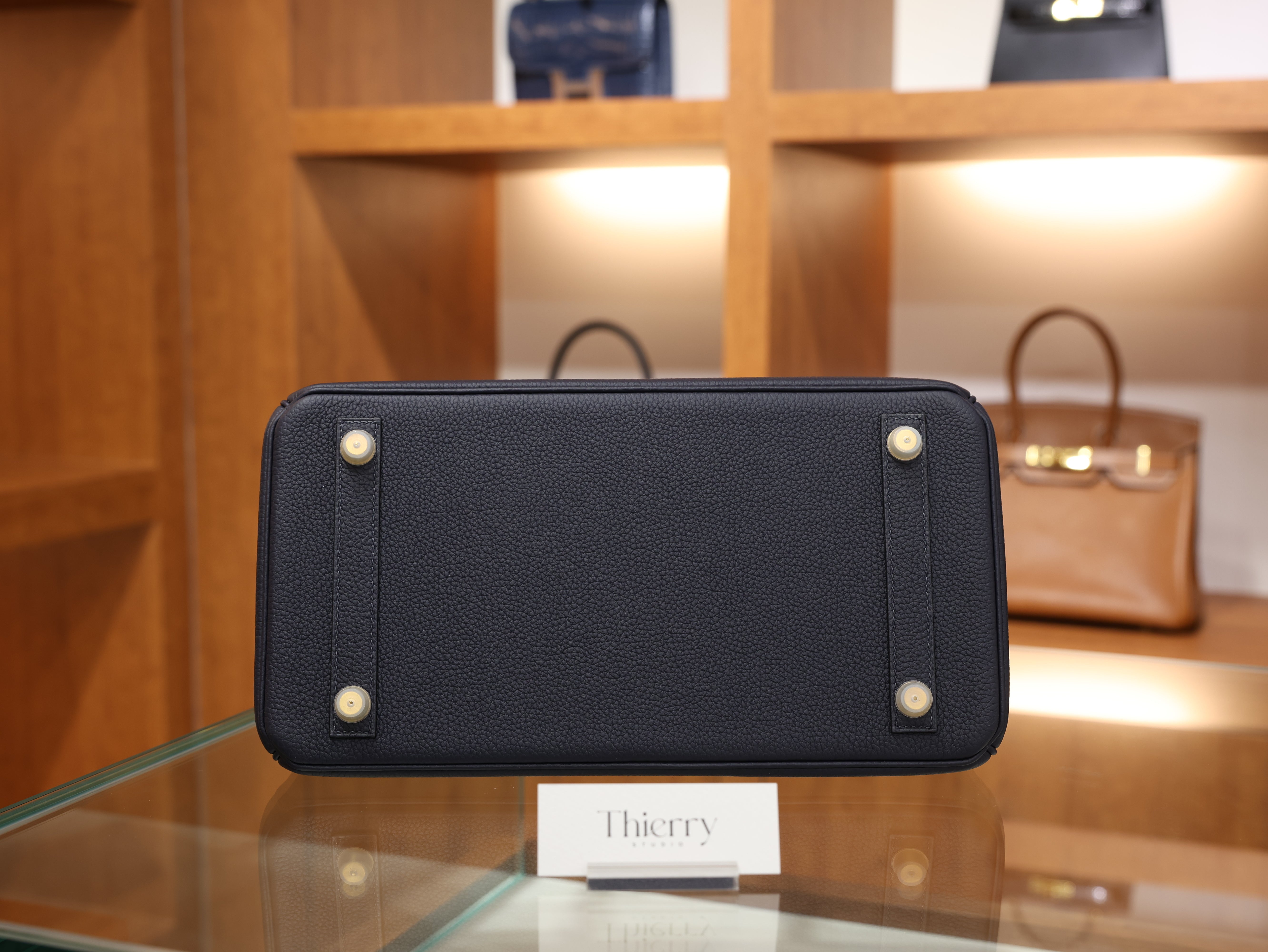 Birkin 30 togo blue nuit GHW