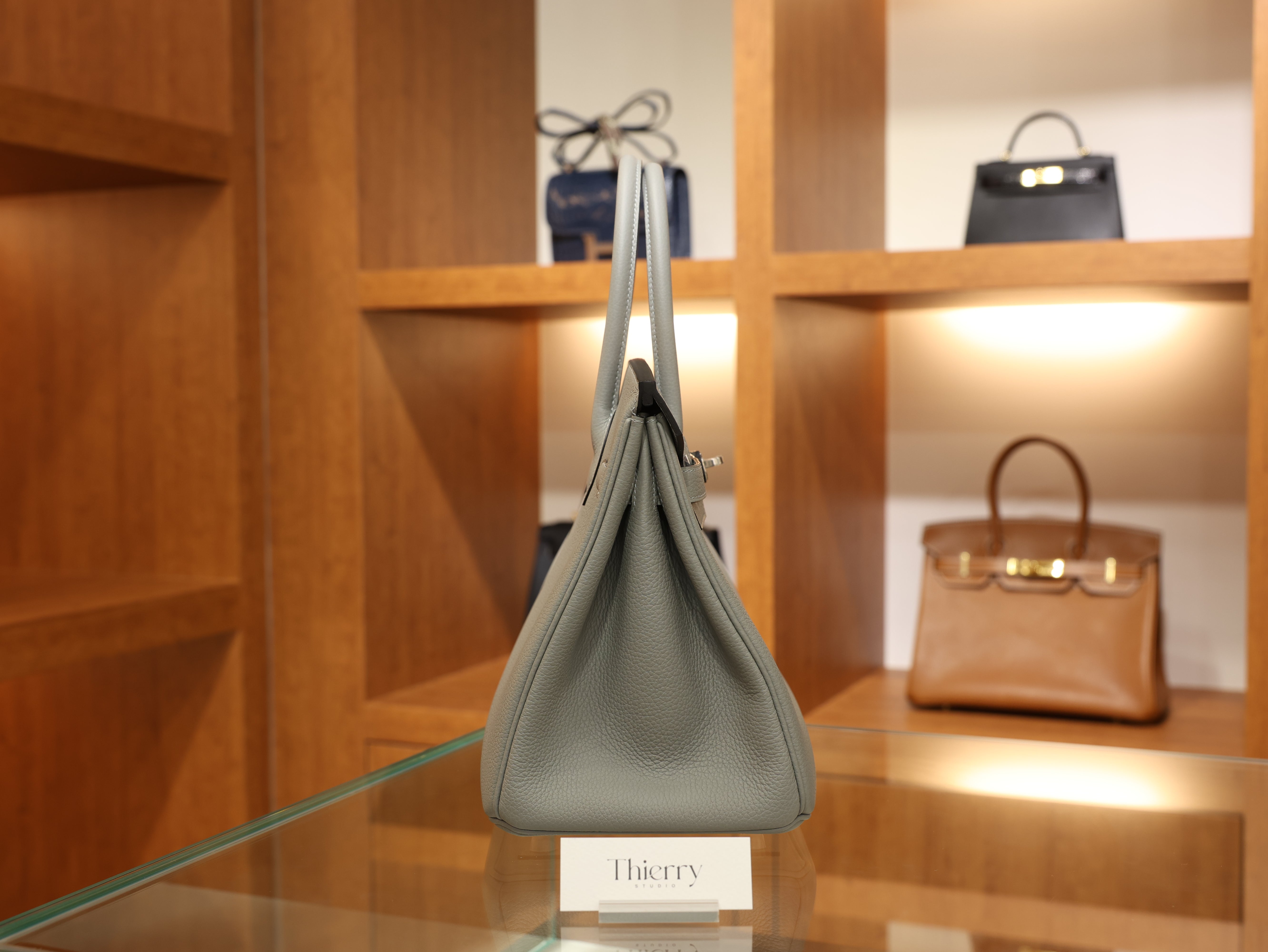 Birkin 30 togo gris mouette PHW