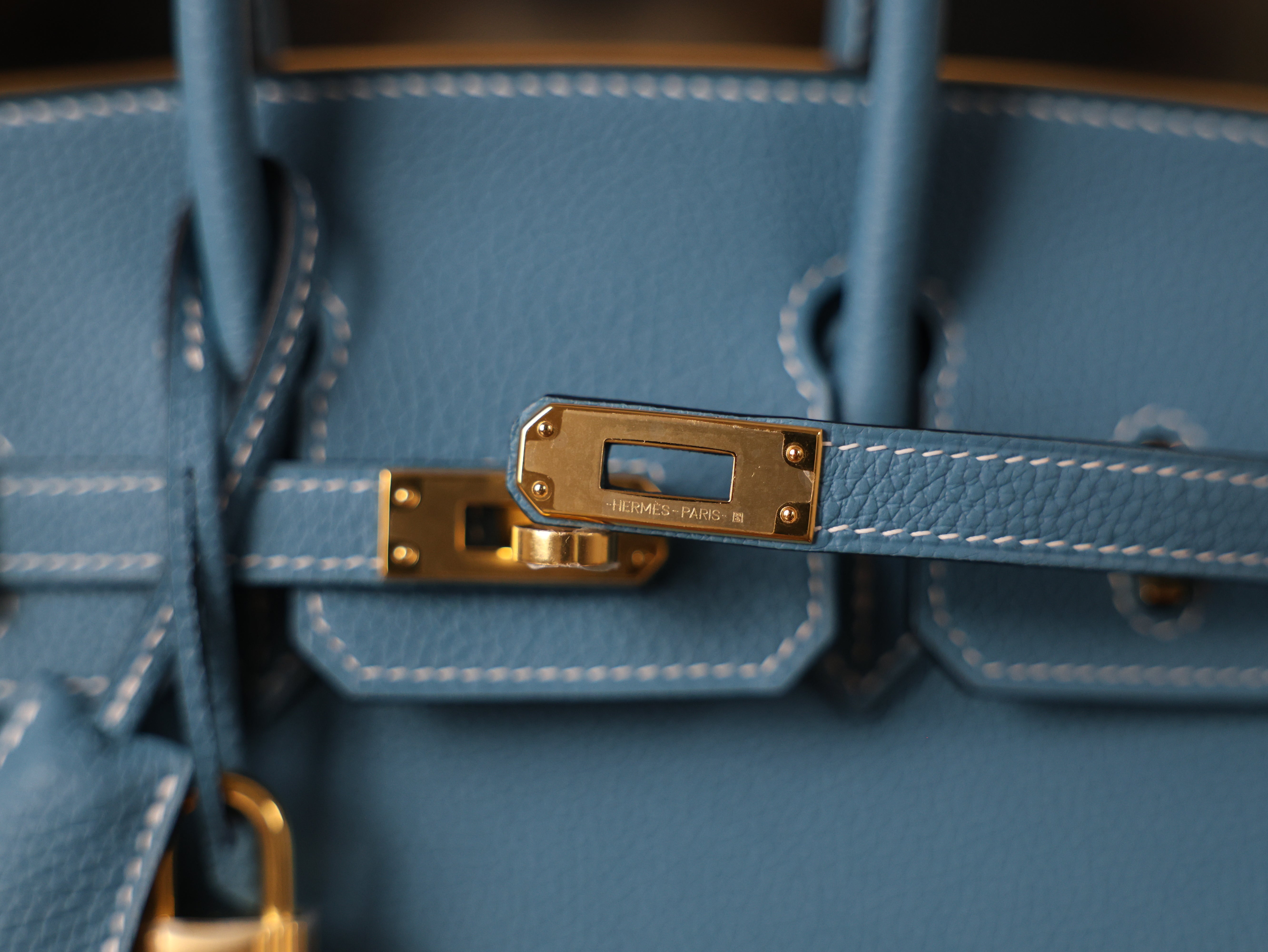 Birkin 25 togo blue jean GHW