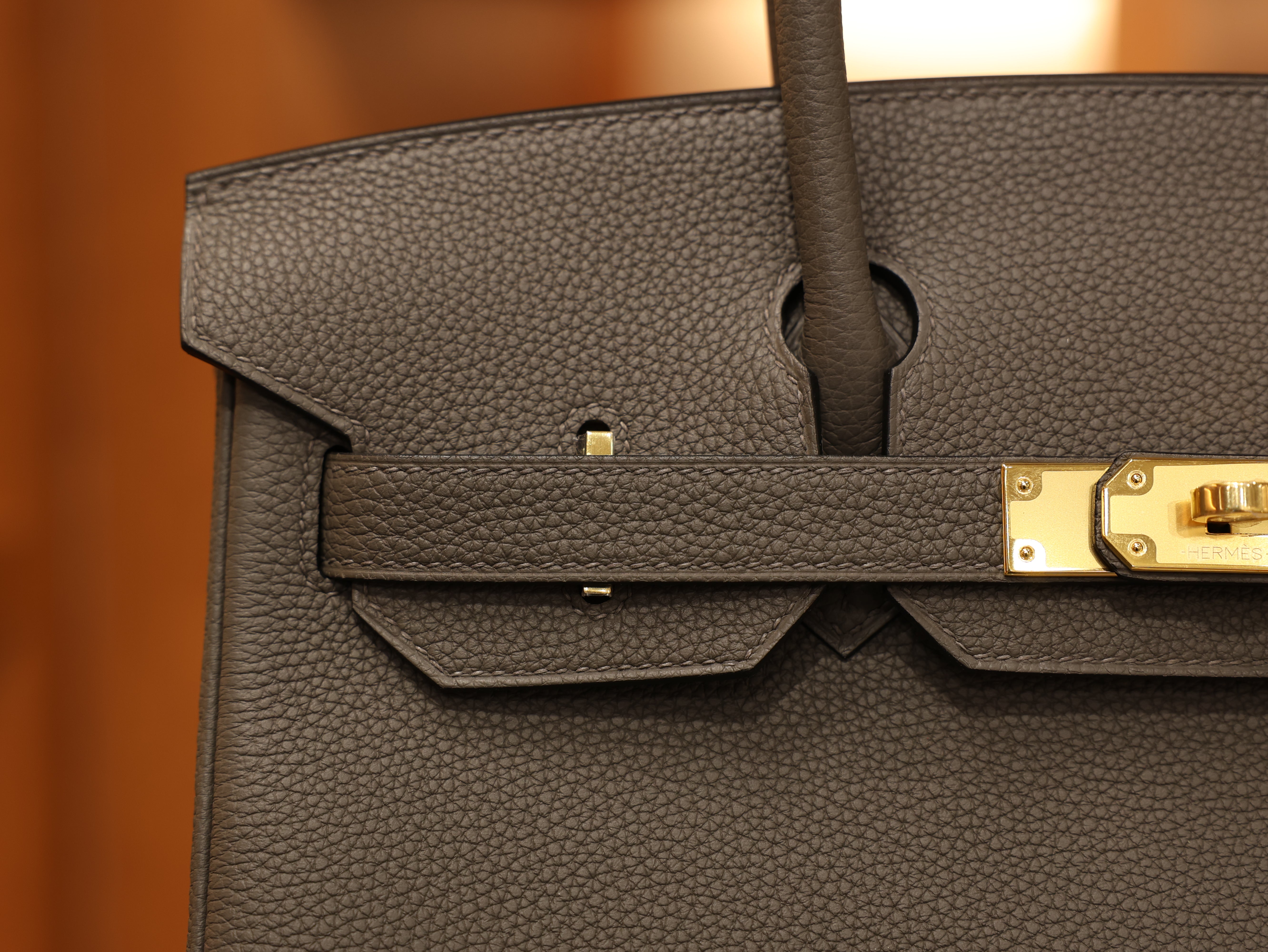 Birkin 30 togo etain GHW
