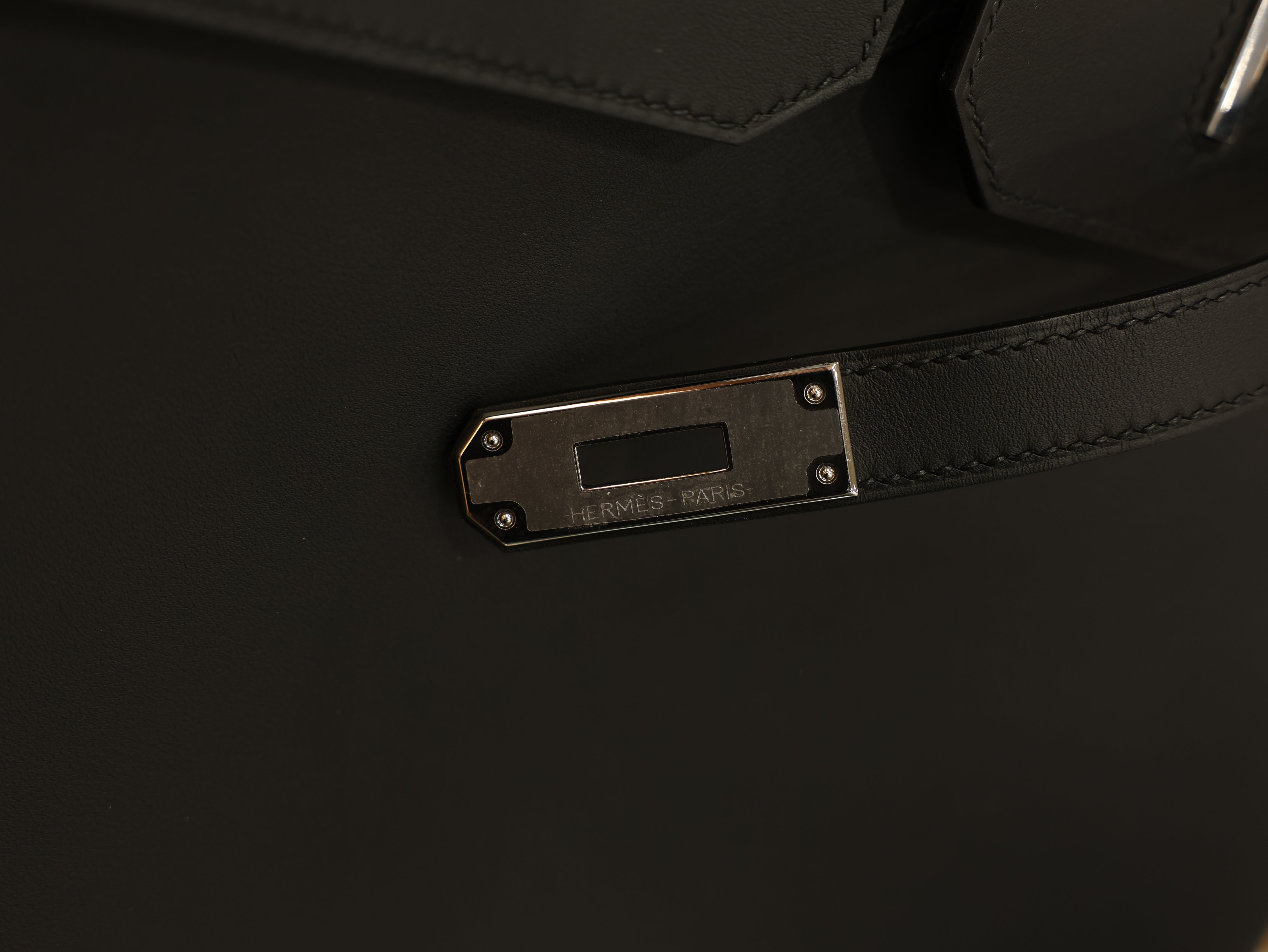 Birkin 40 swift black PHW