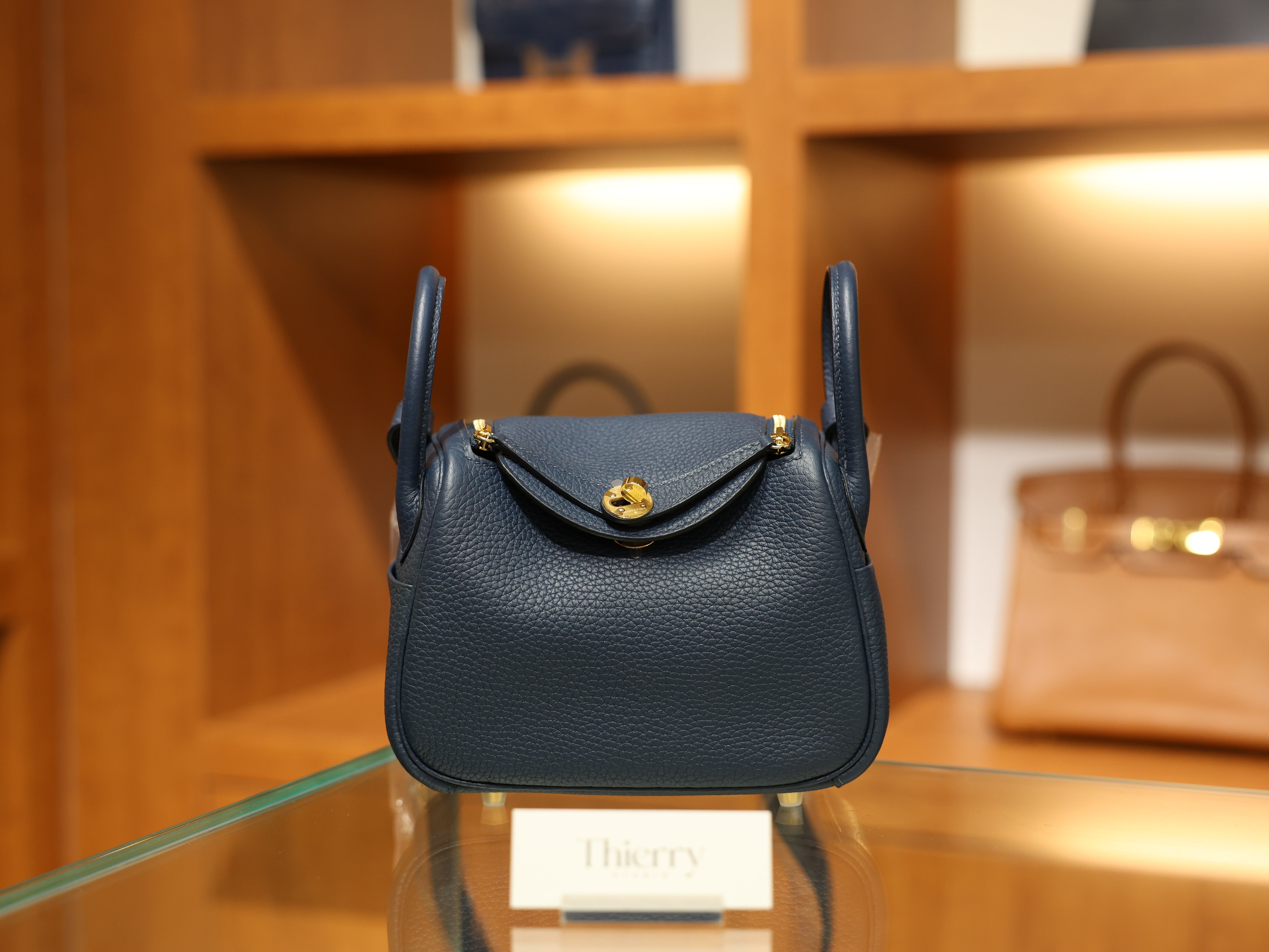 Lindy mini clemence blue de prusse GHW