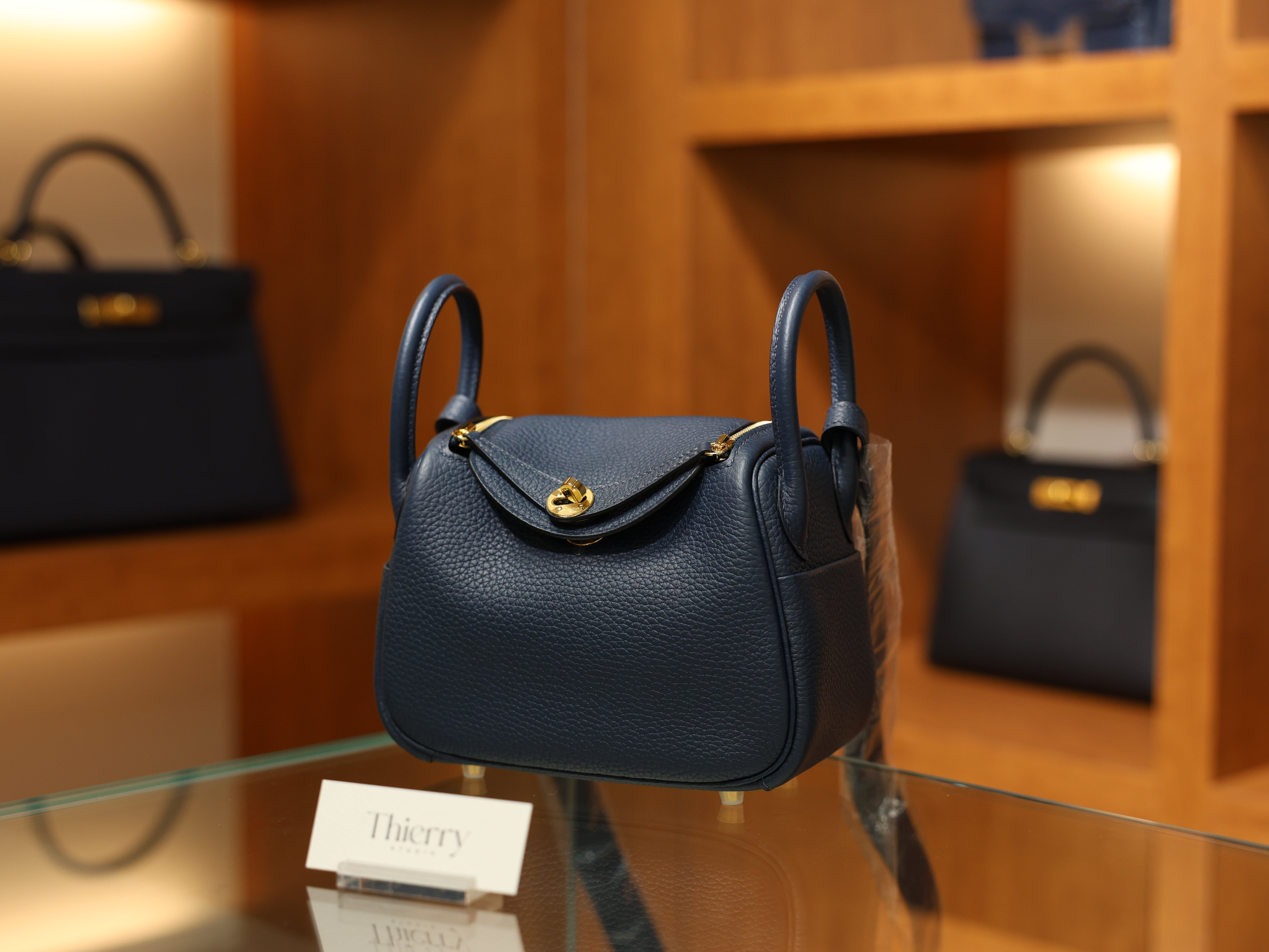 Lindy mini clemence blue de prusse GHW