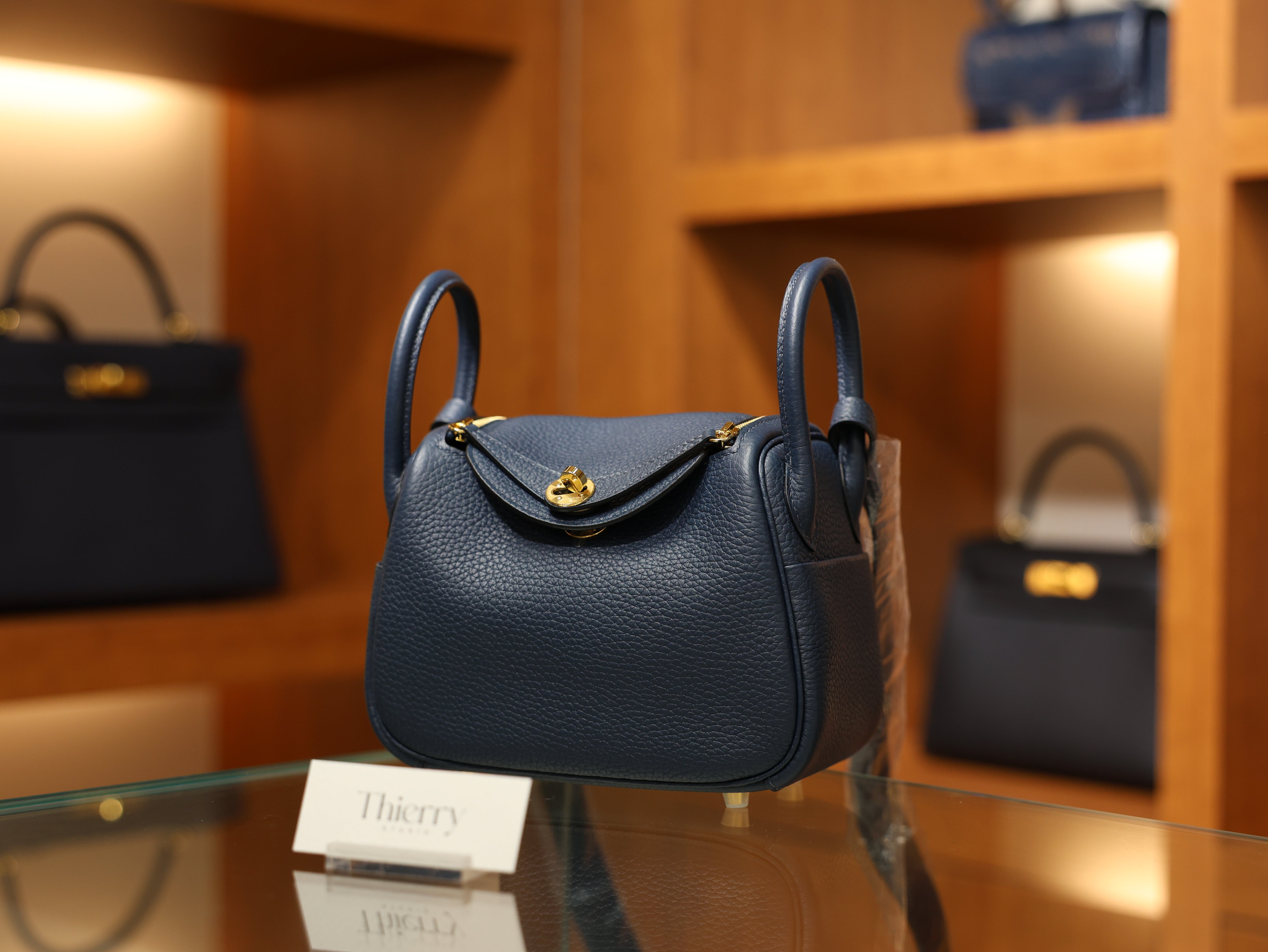 Lindy mini clemence blue de prusse GHW