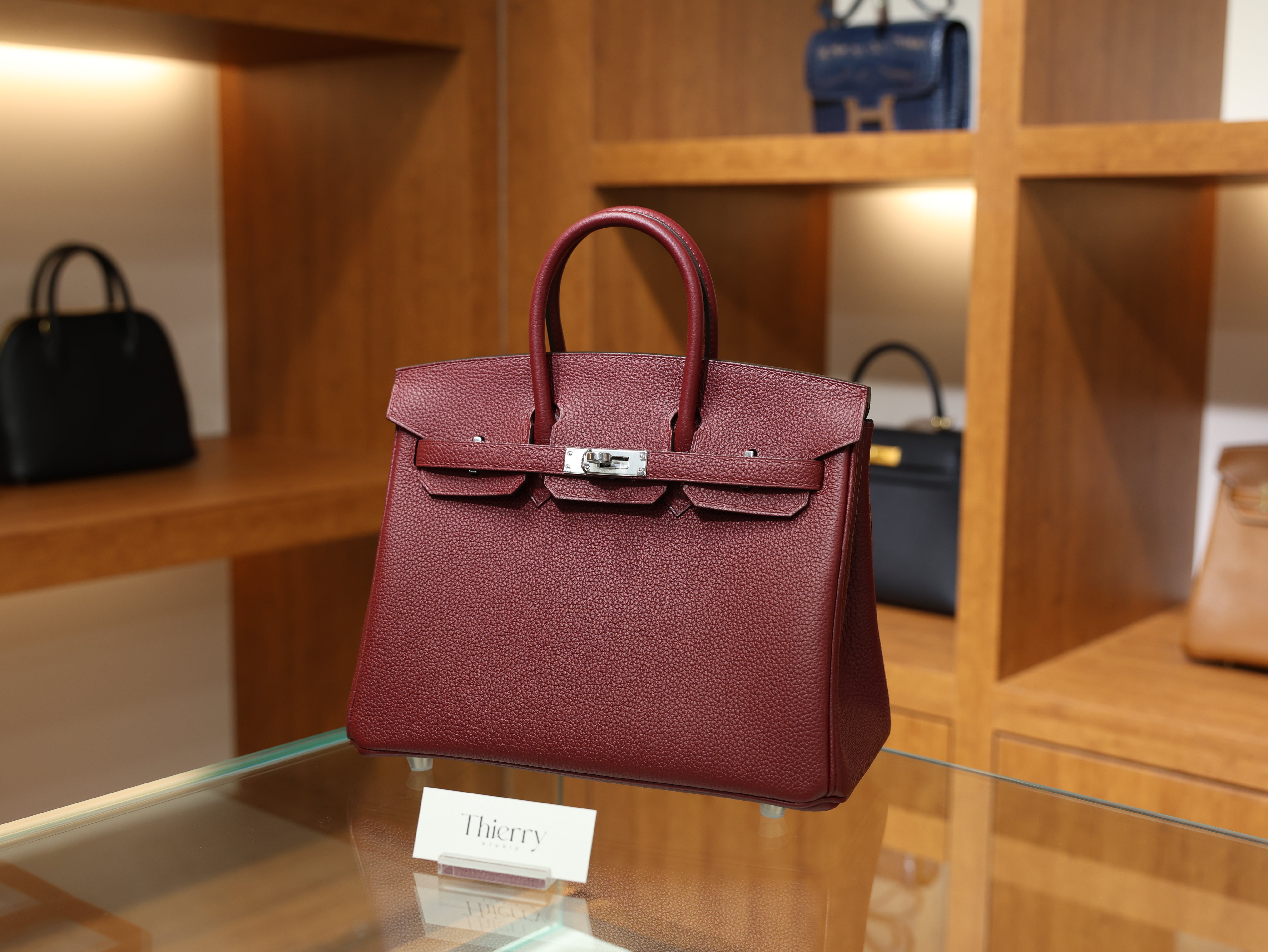 Birkin 25 togo rouge H PHW
