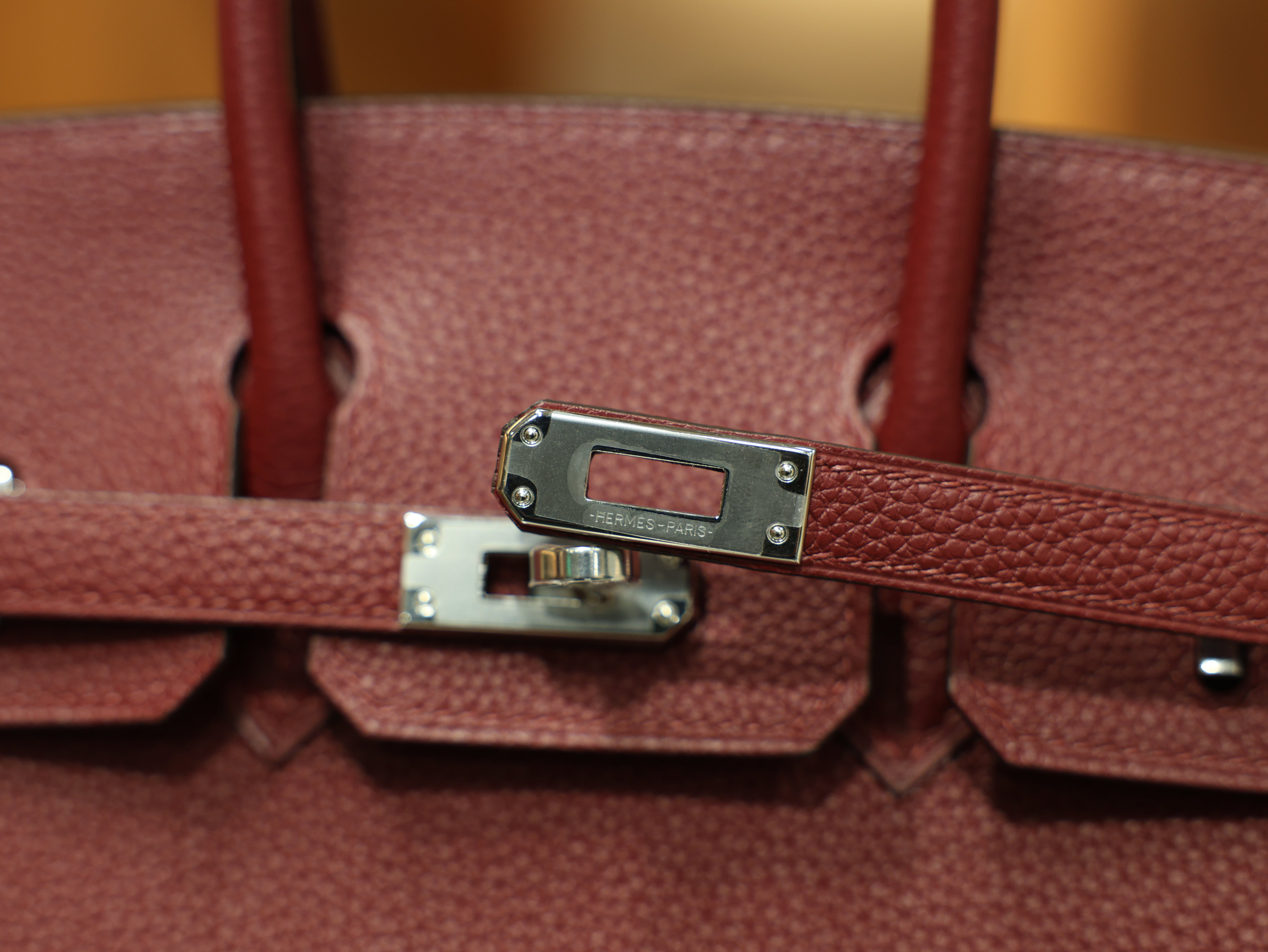 Birkin 25 togo rouge H PHW