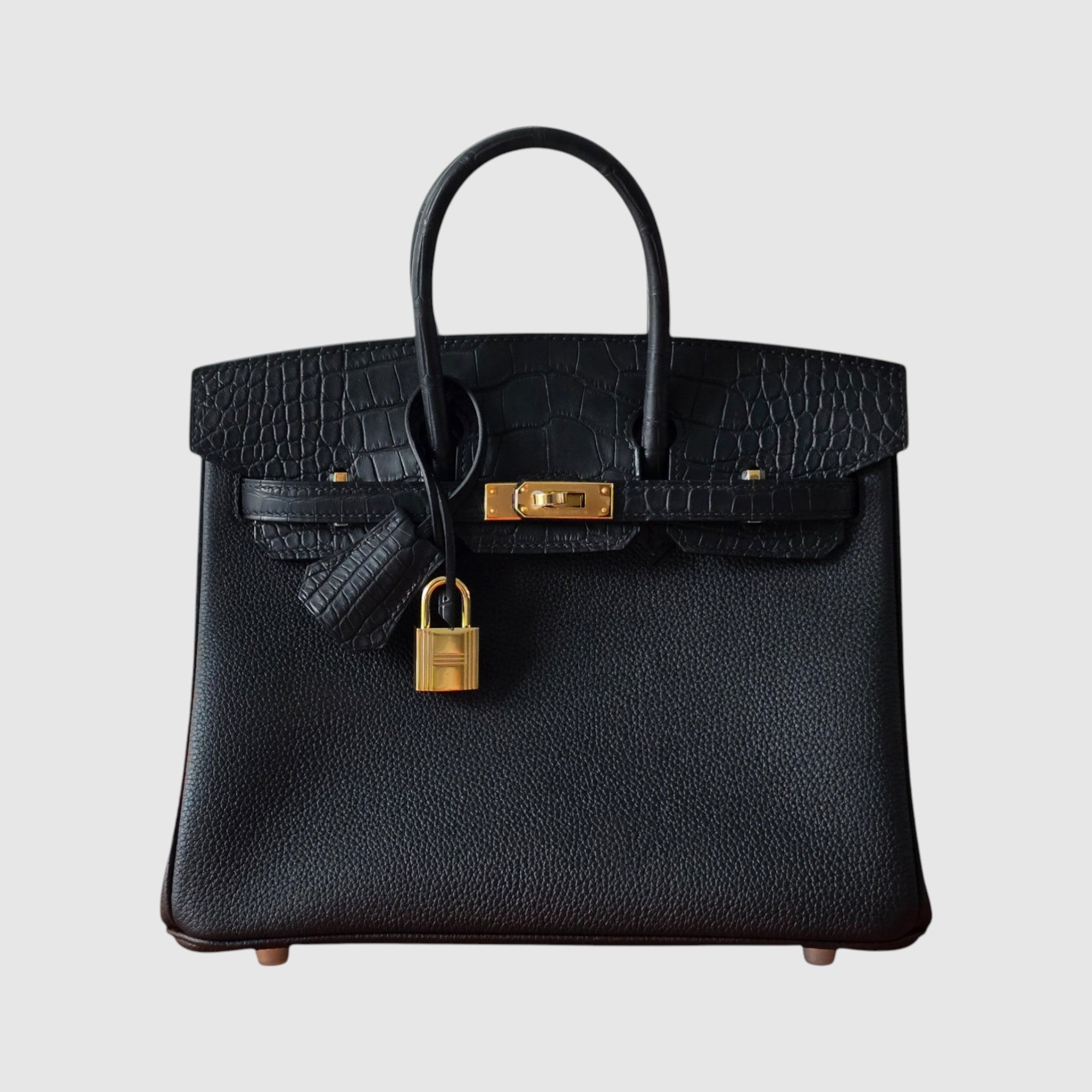 Birkin 25 touch matt black GHW