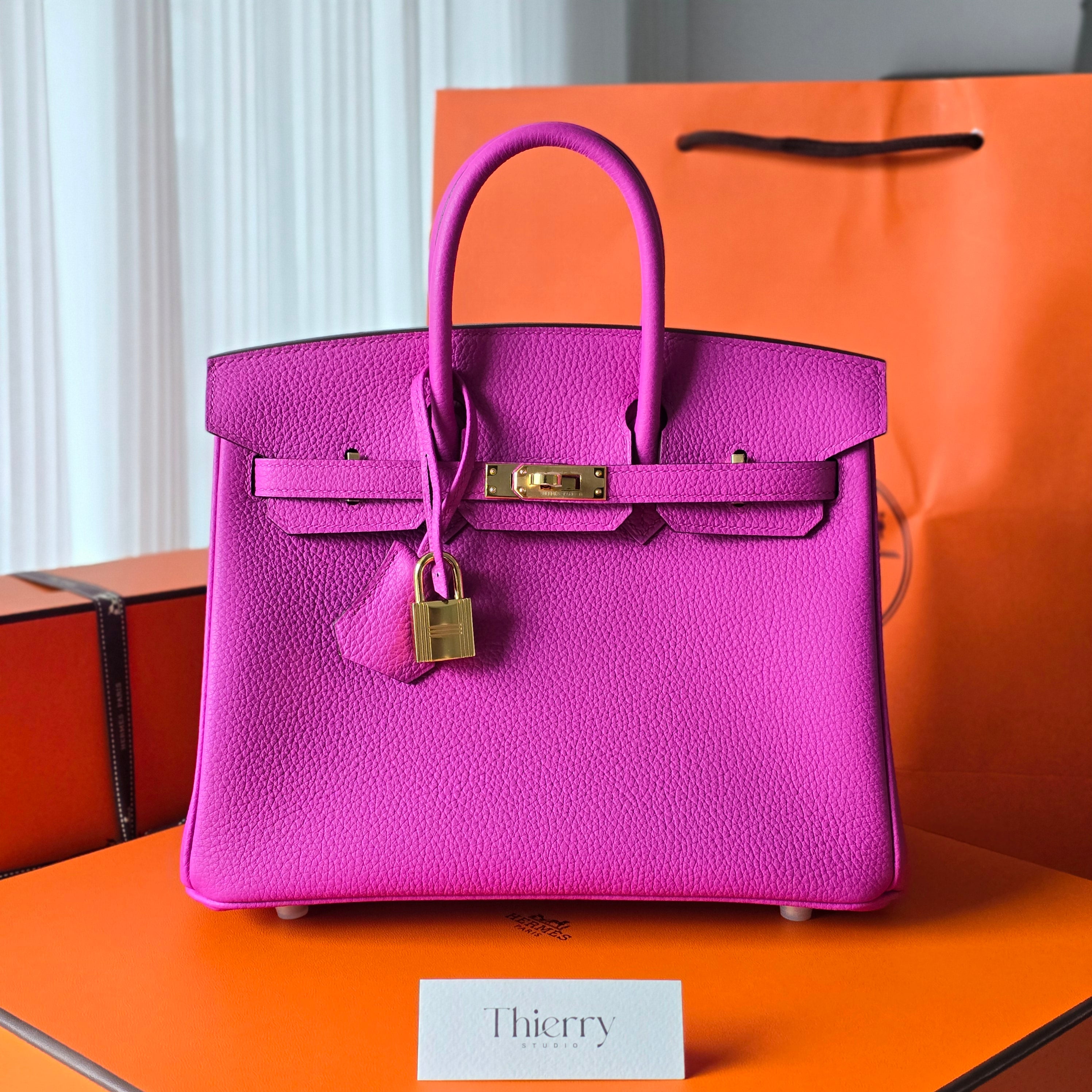 Birkin 25 togo magnolia GHW