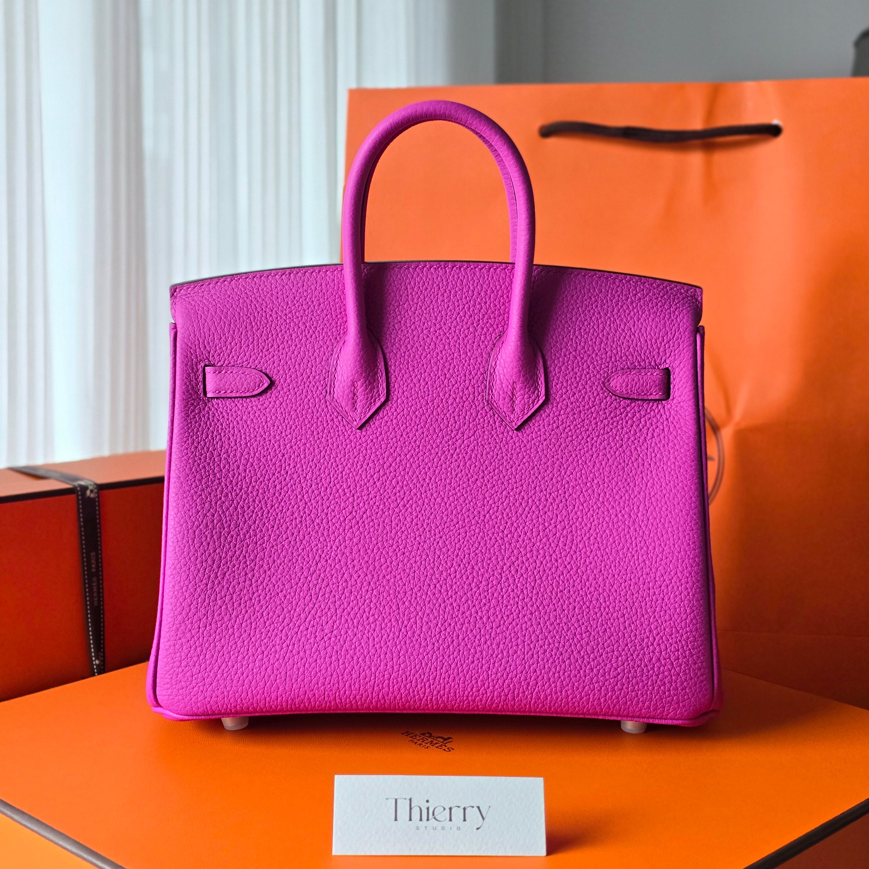 Birkin 25 togo magnolia GHW