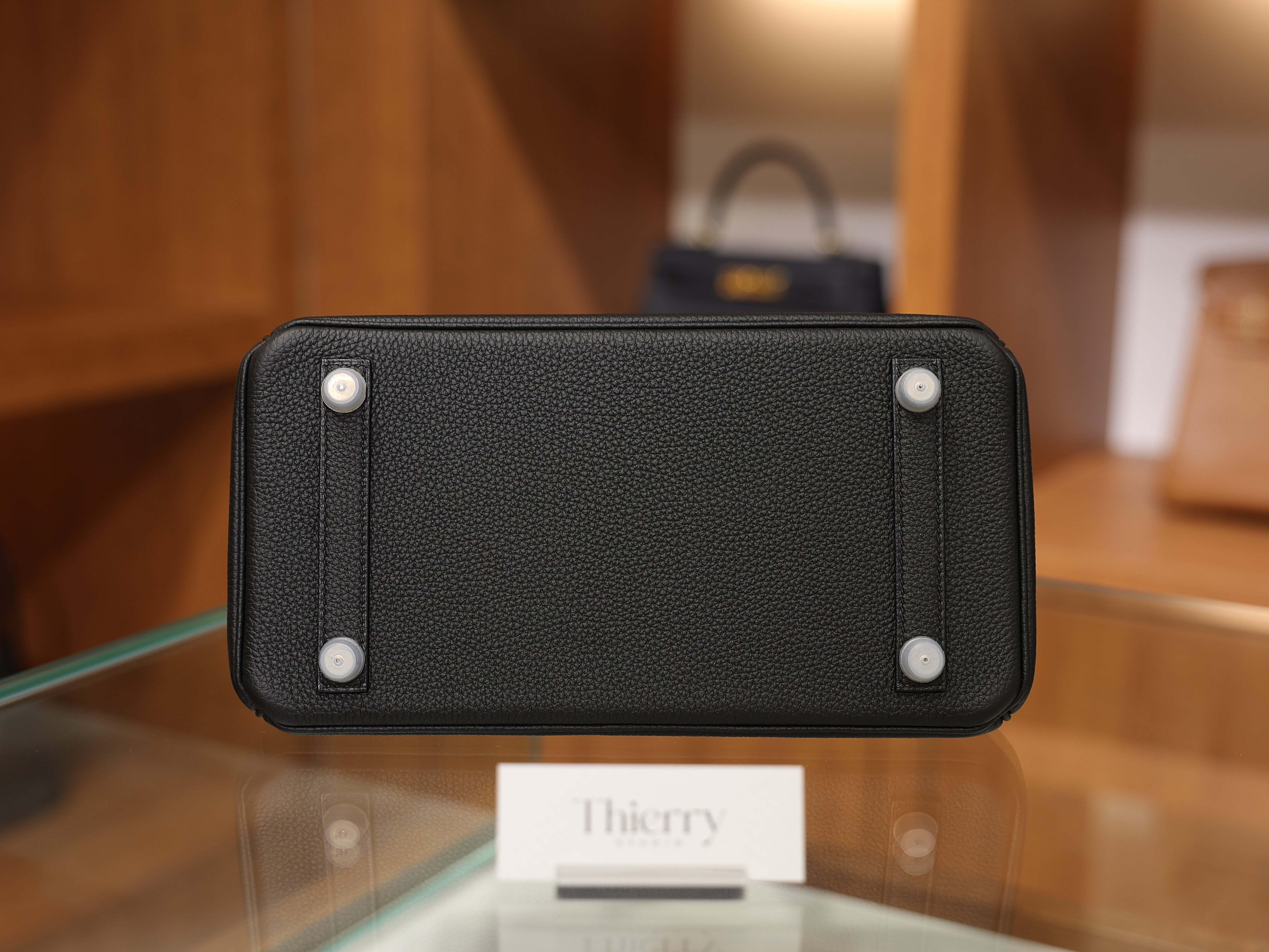 Birkin 25 togo touch matt black PHW