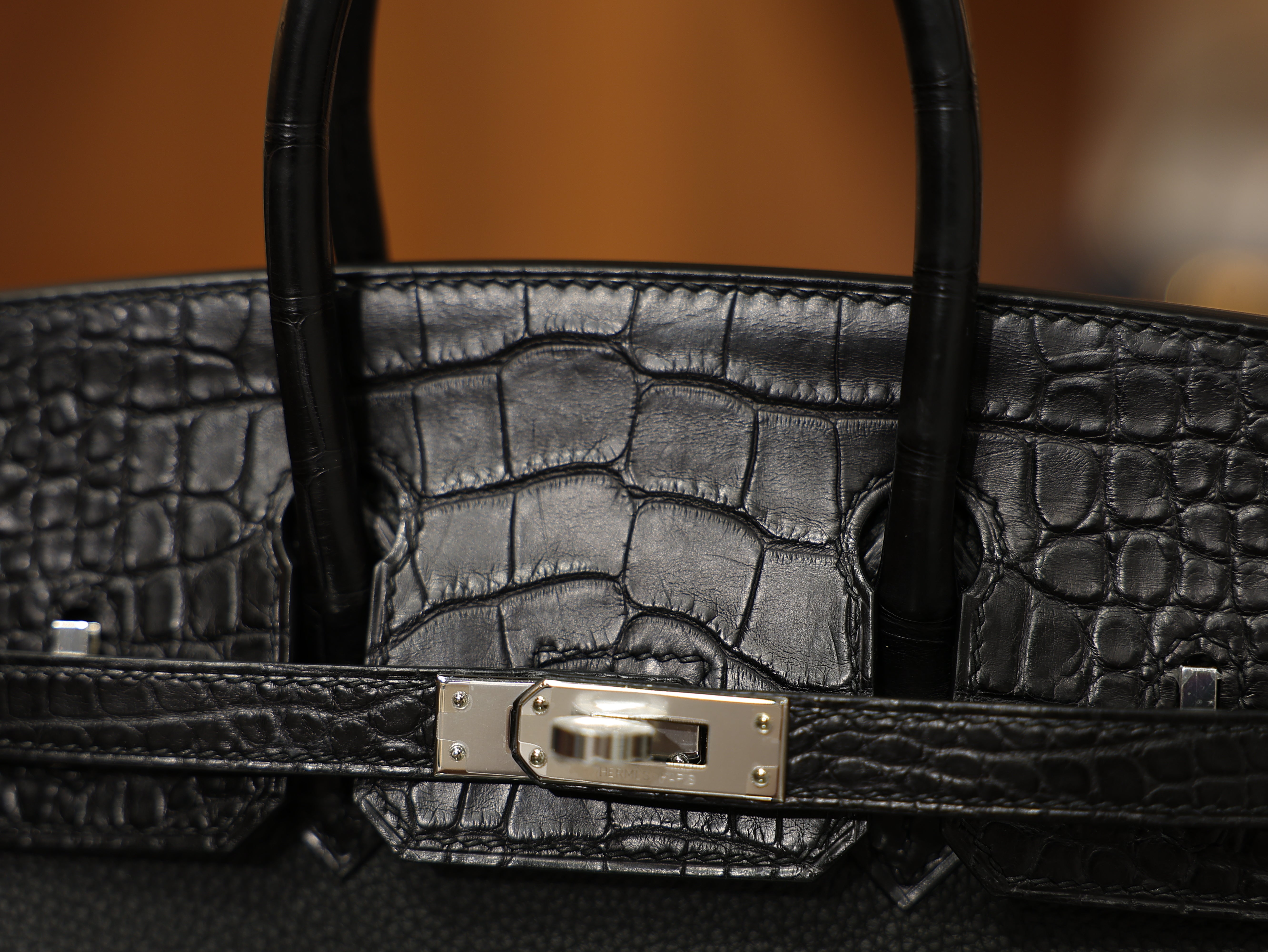 Birkin 25 togo touch matt black PHW