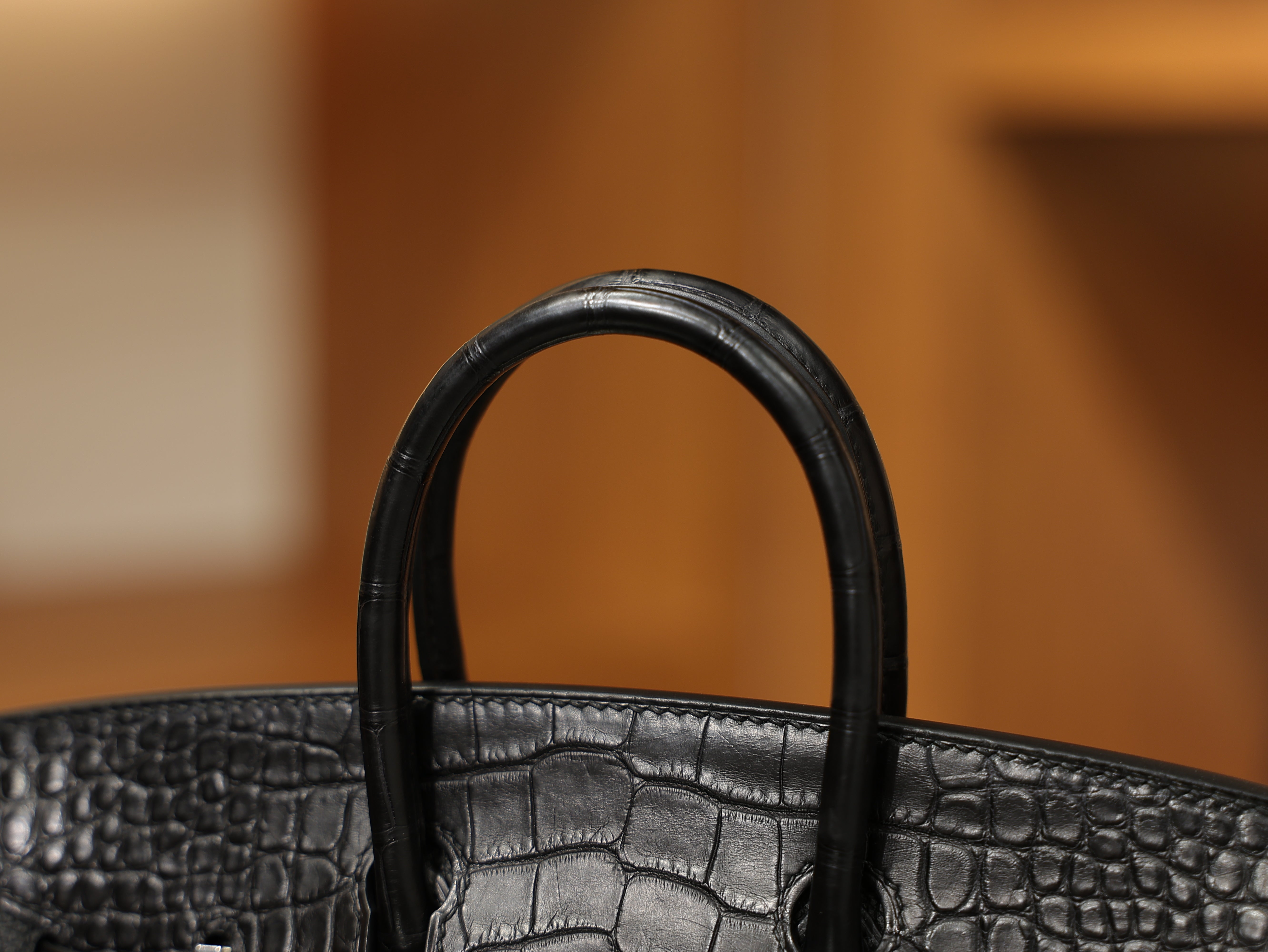 Birkin 25 togo touch matt black PHW
