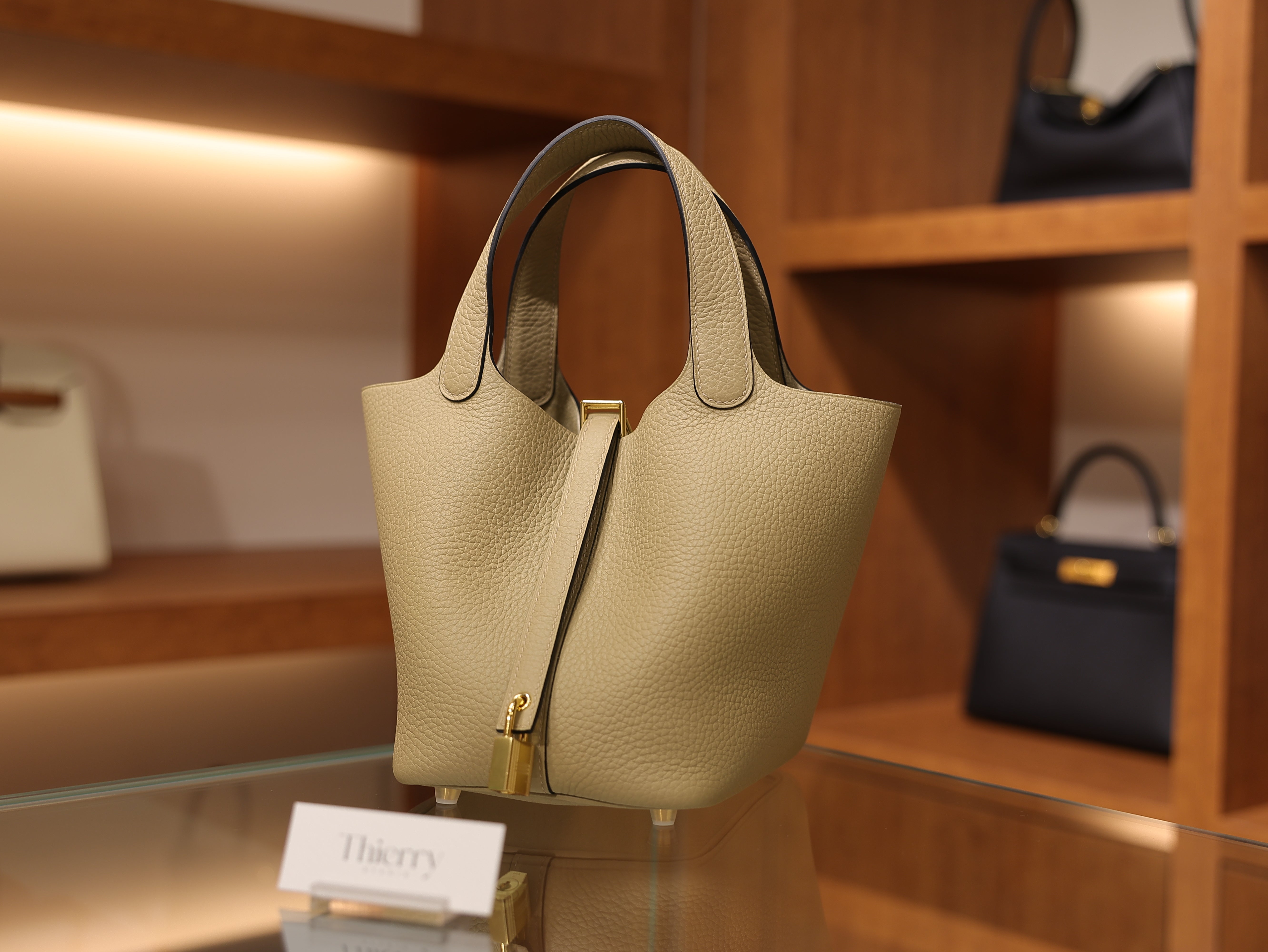 Picotin 18 clemence beige marfa GHW