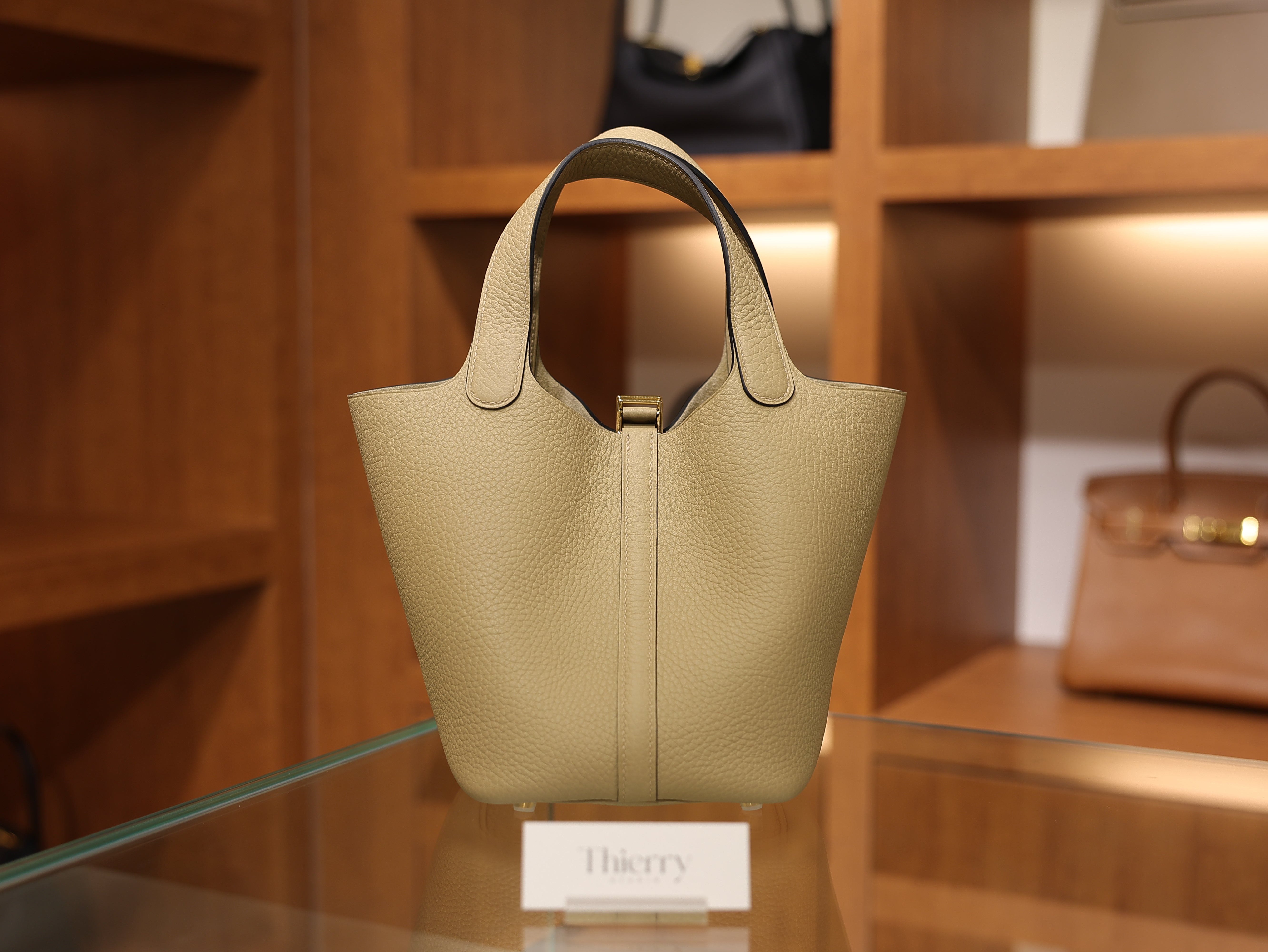 Picotin 18 clemence beige marfa GHW