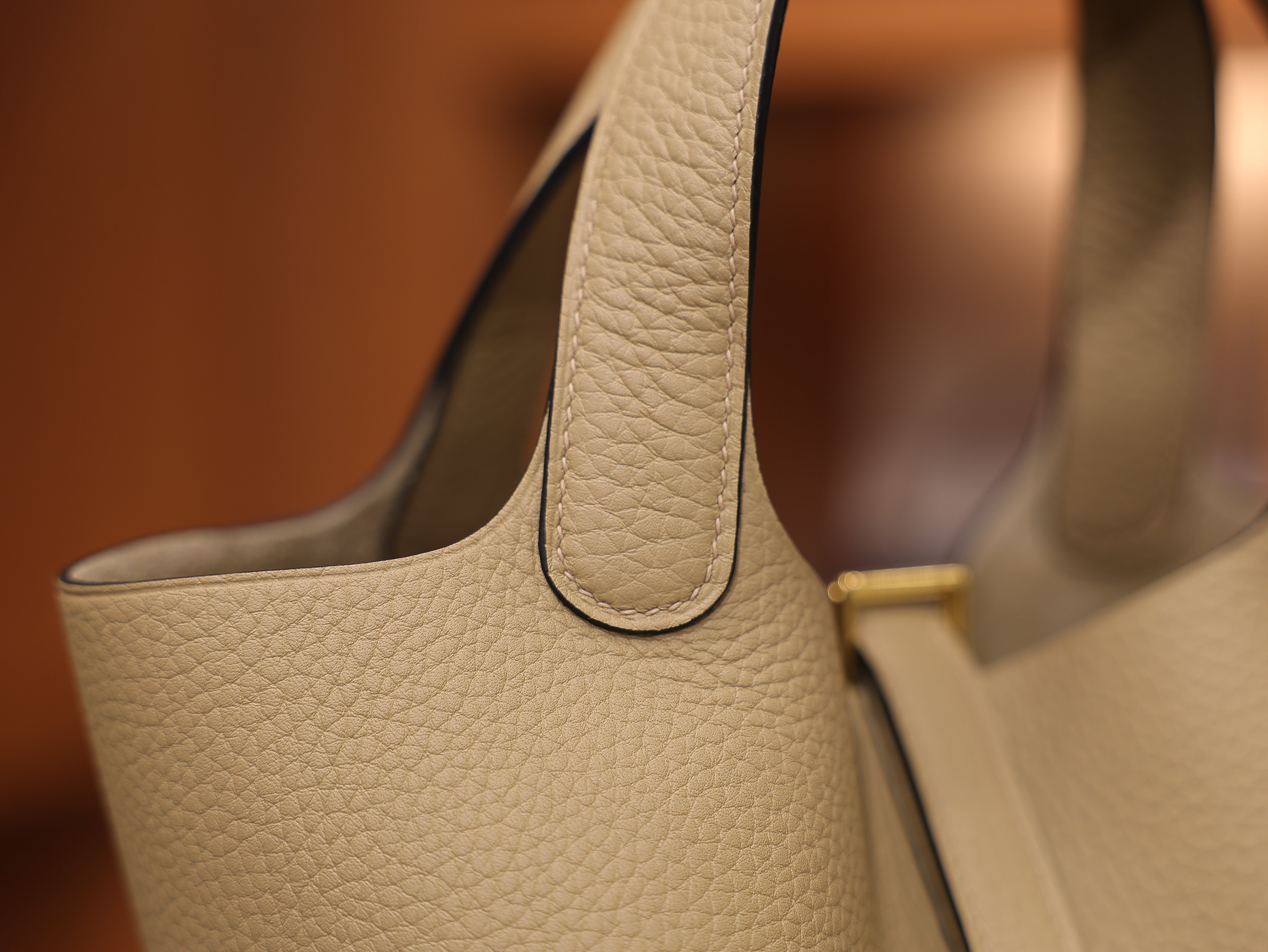 Picotin 18 clemence beige marfa GHW