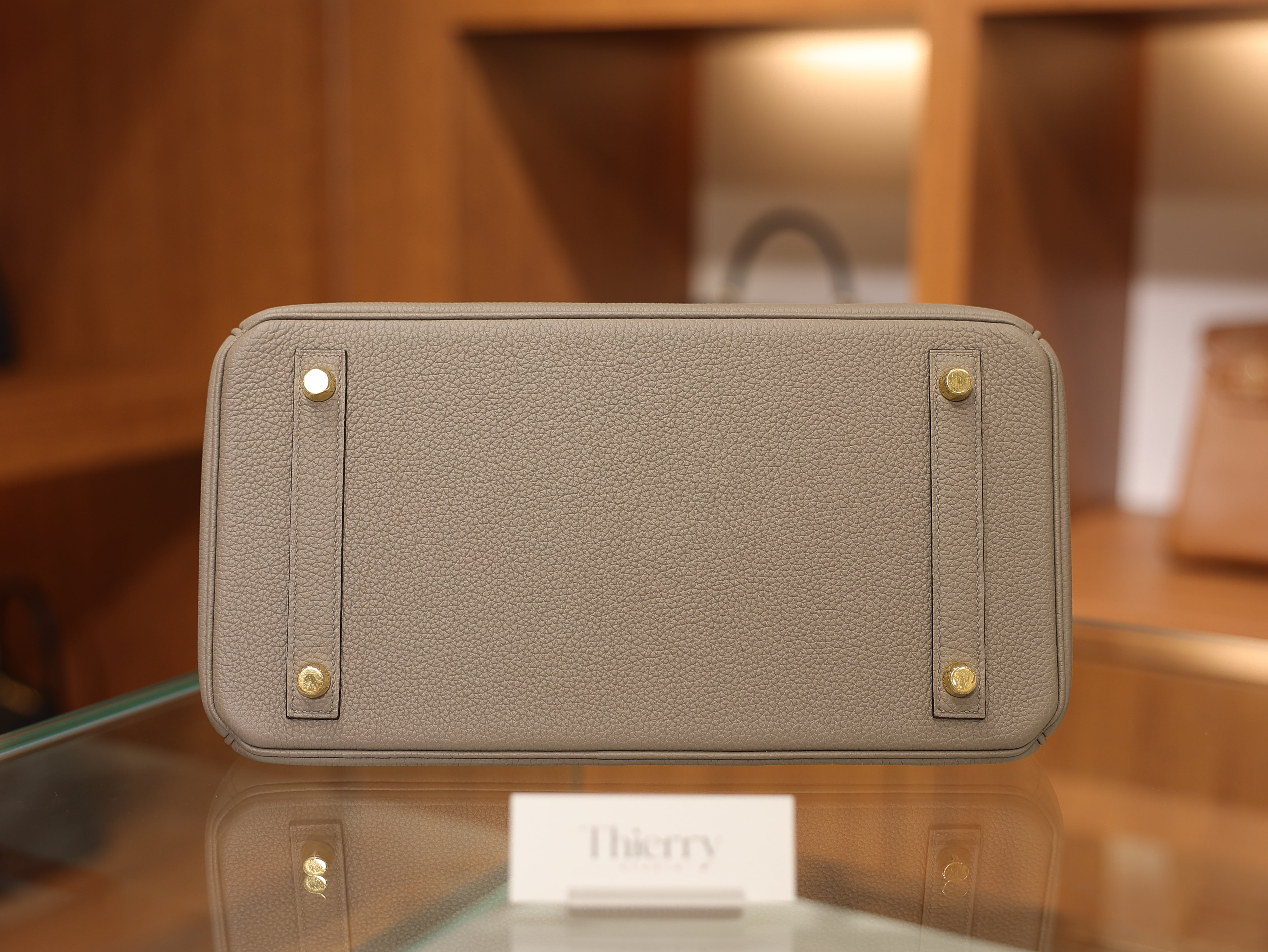 Birkin 30 togo gris asphalt GHW