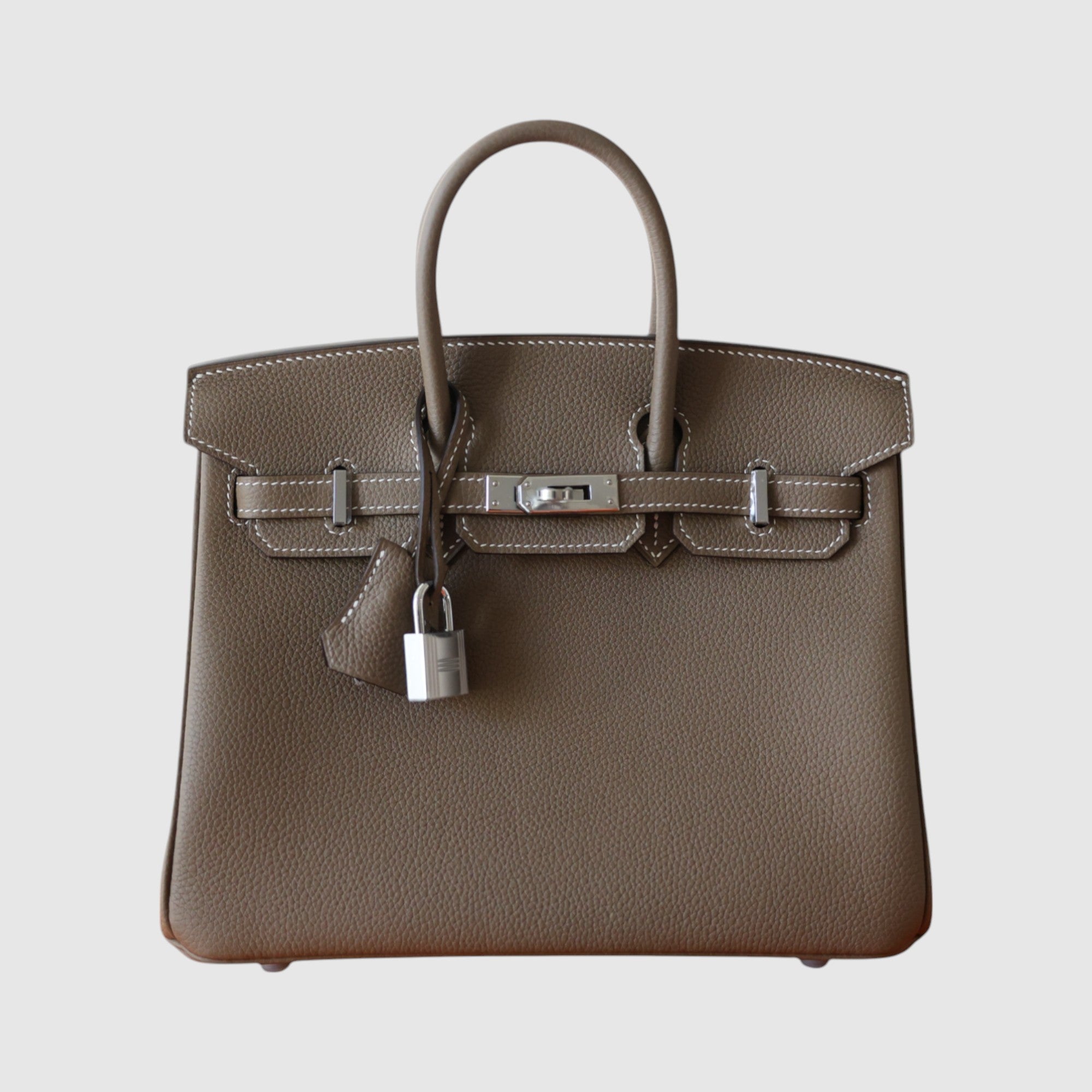 Birkin 25 togo etoupe PHW