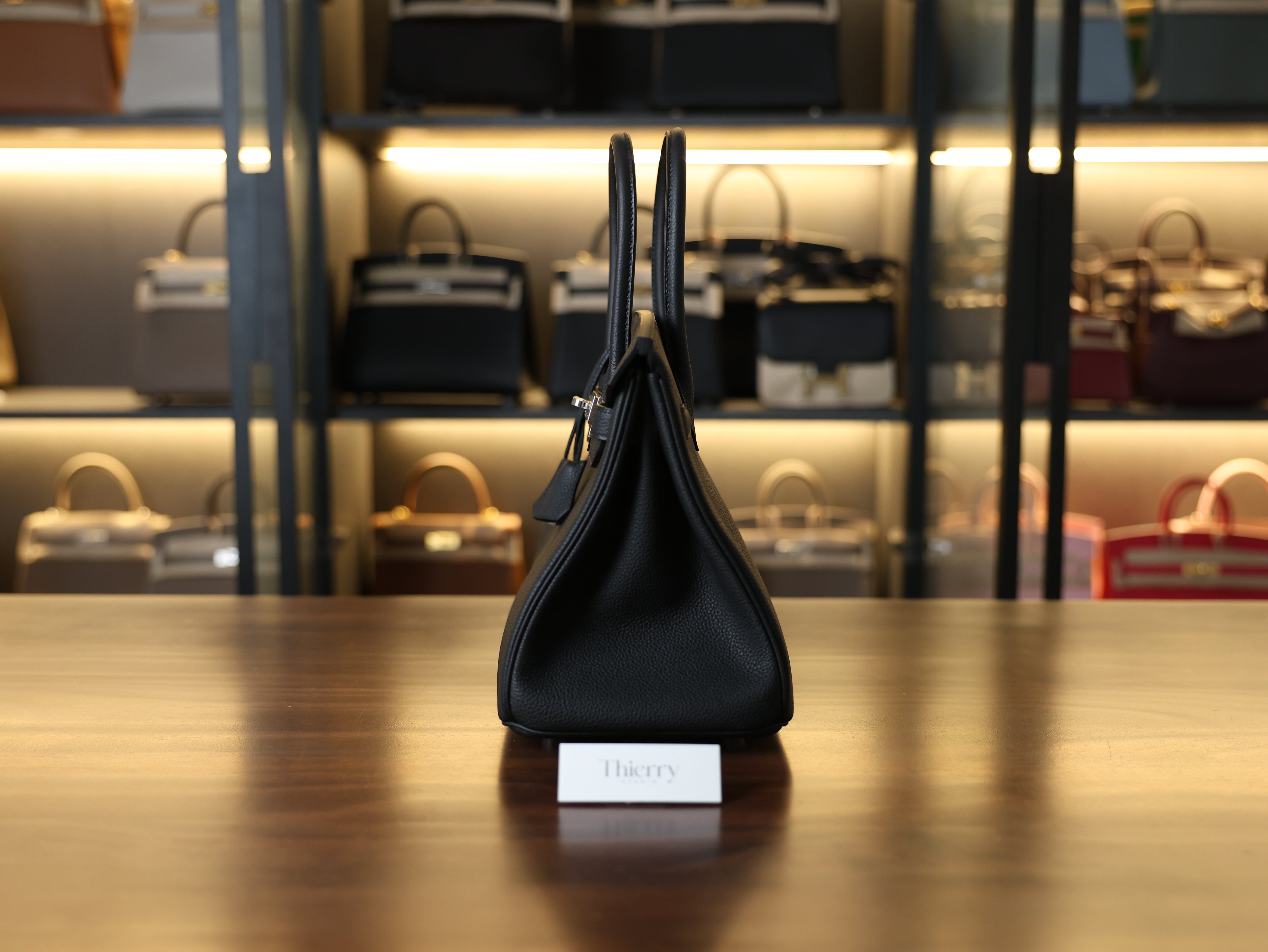 Birkin 30 togo black PHW
