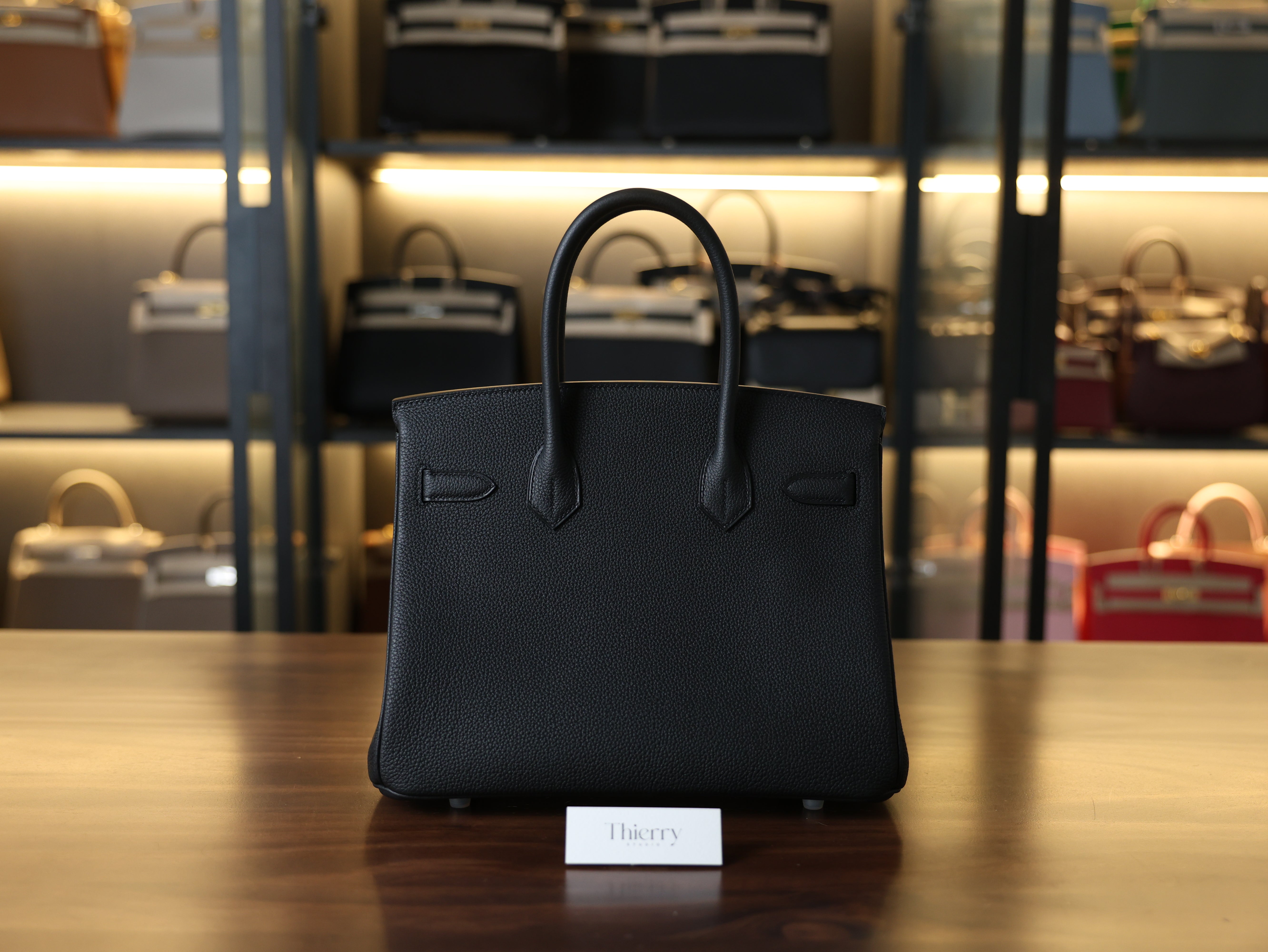 Birkin 30 togo black PHW