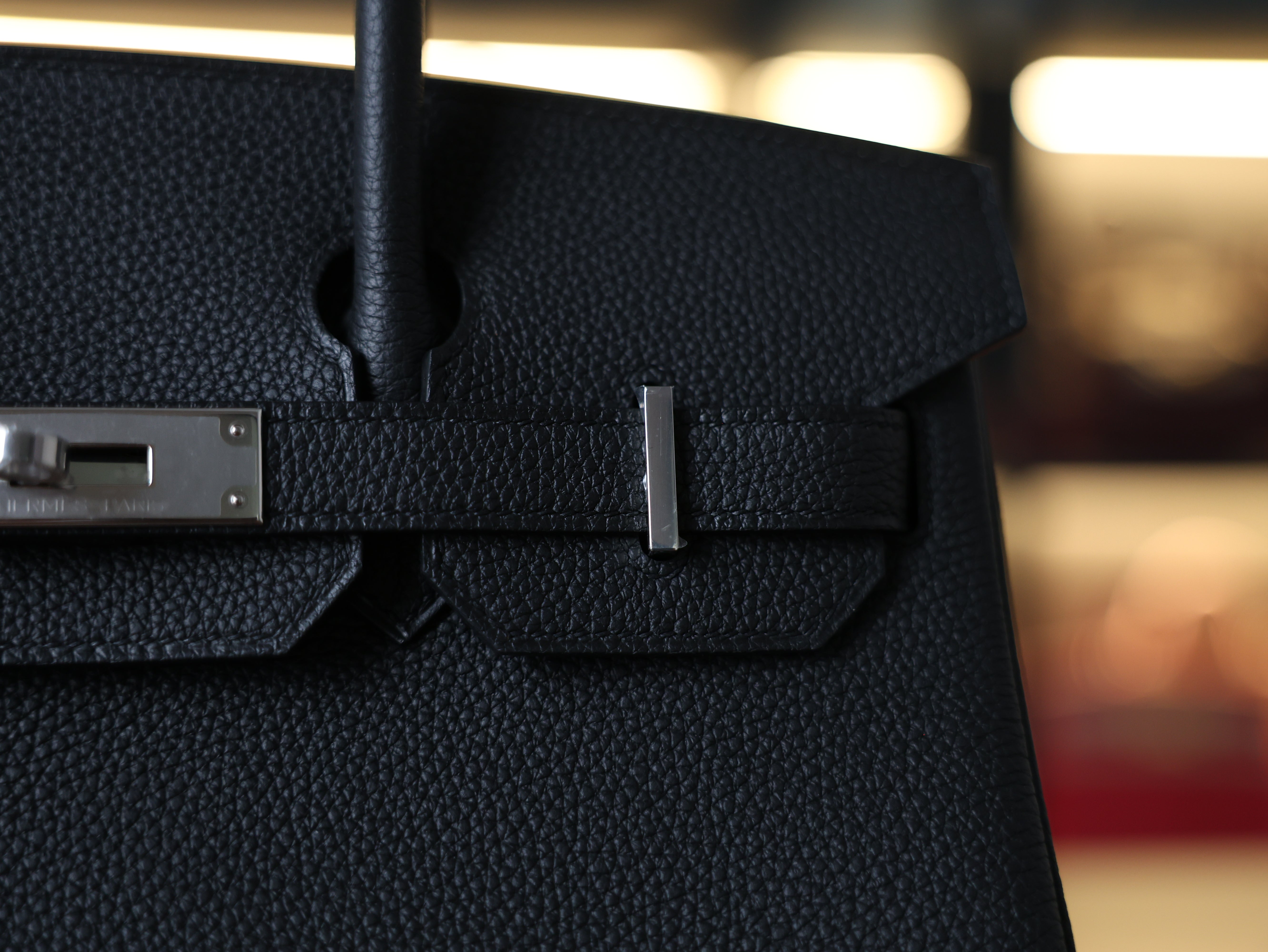Birkin 30 togo black PHW