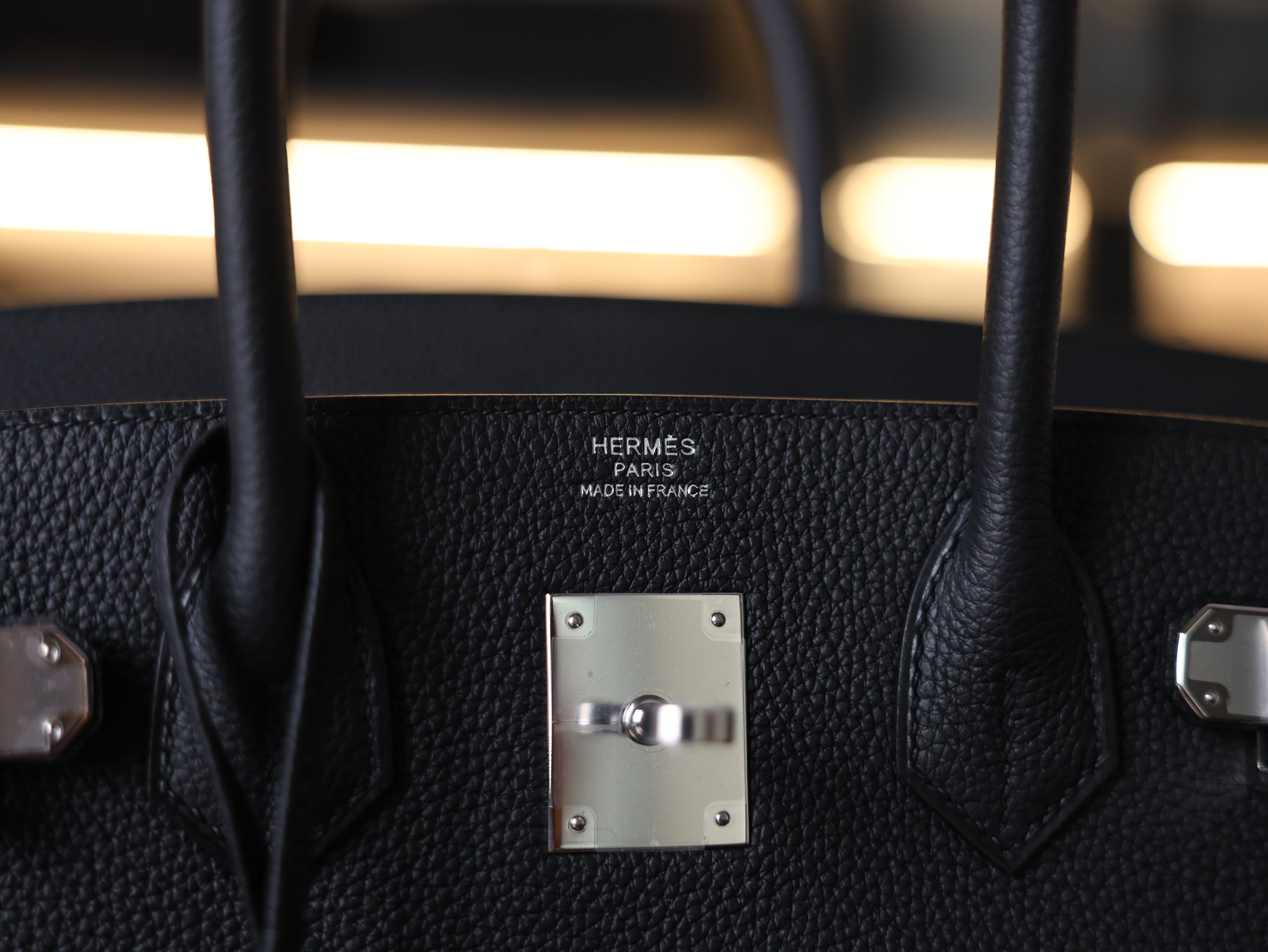 Birkin 30 togo black PHW