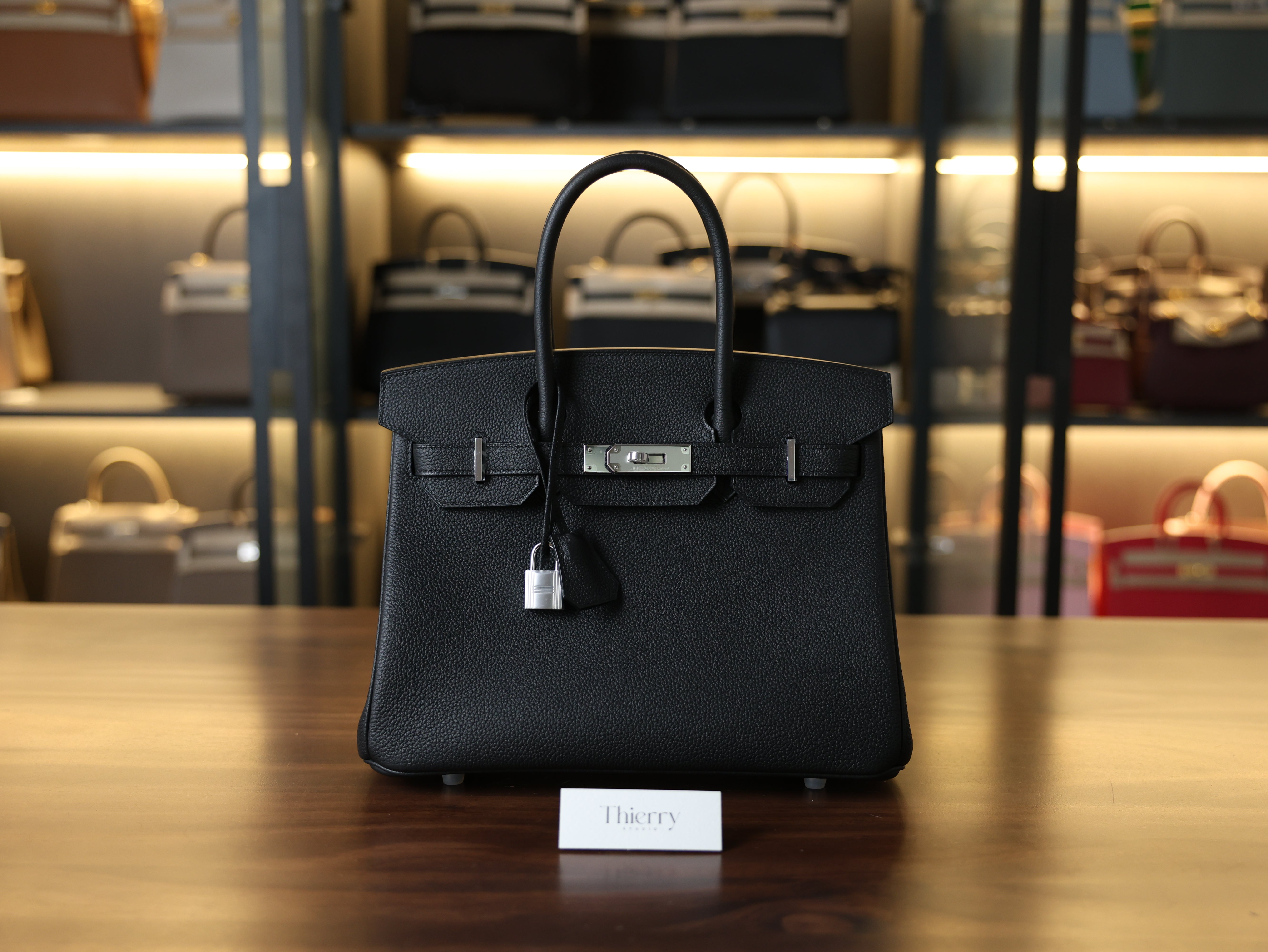 Birkin 30 togo black PHW