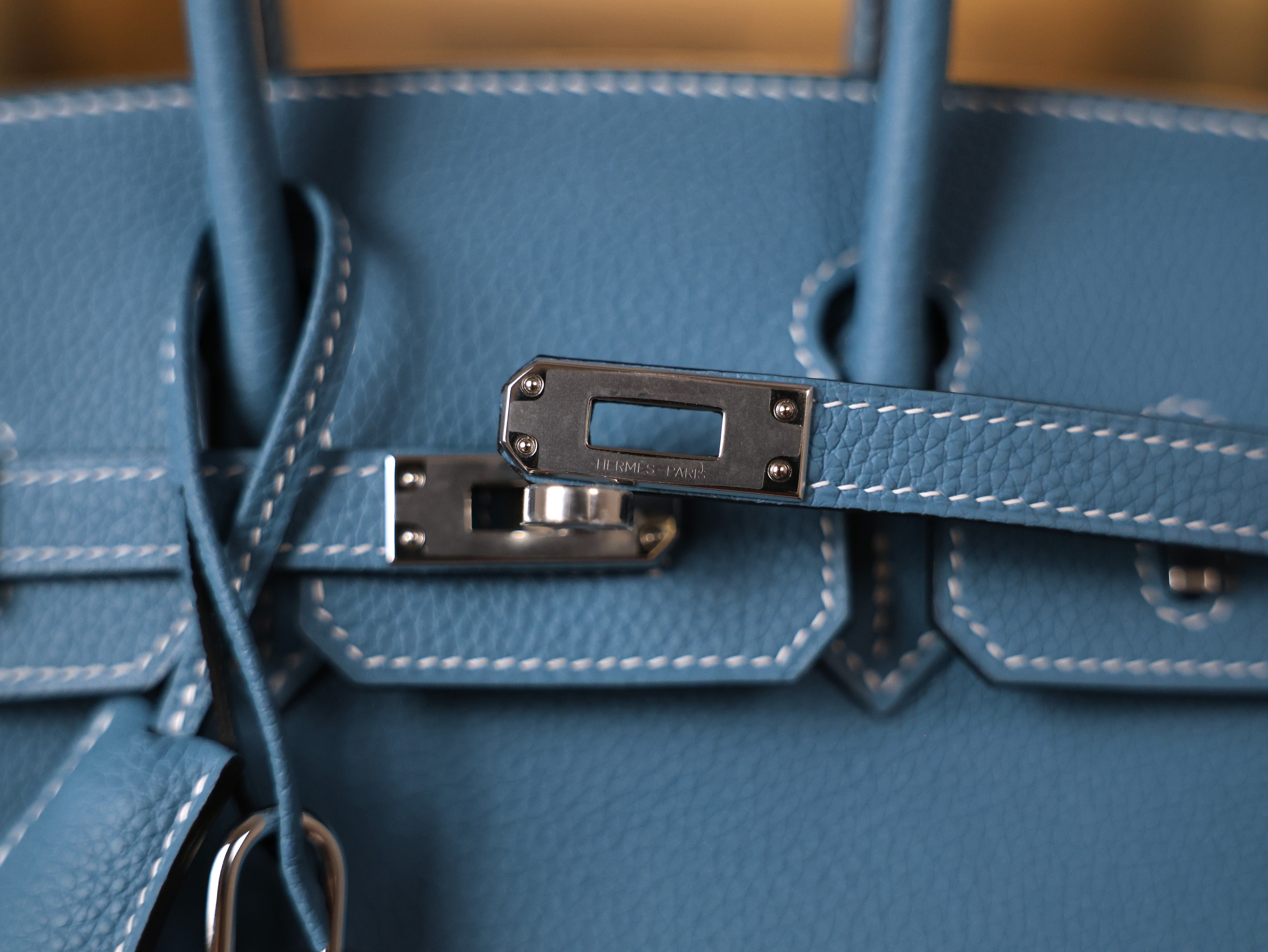 Birkin 25 togo blue jean PHW