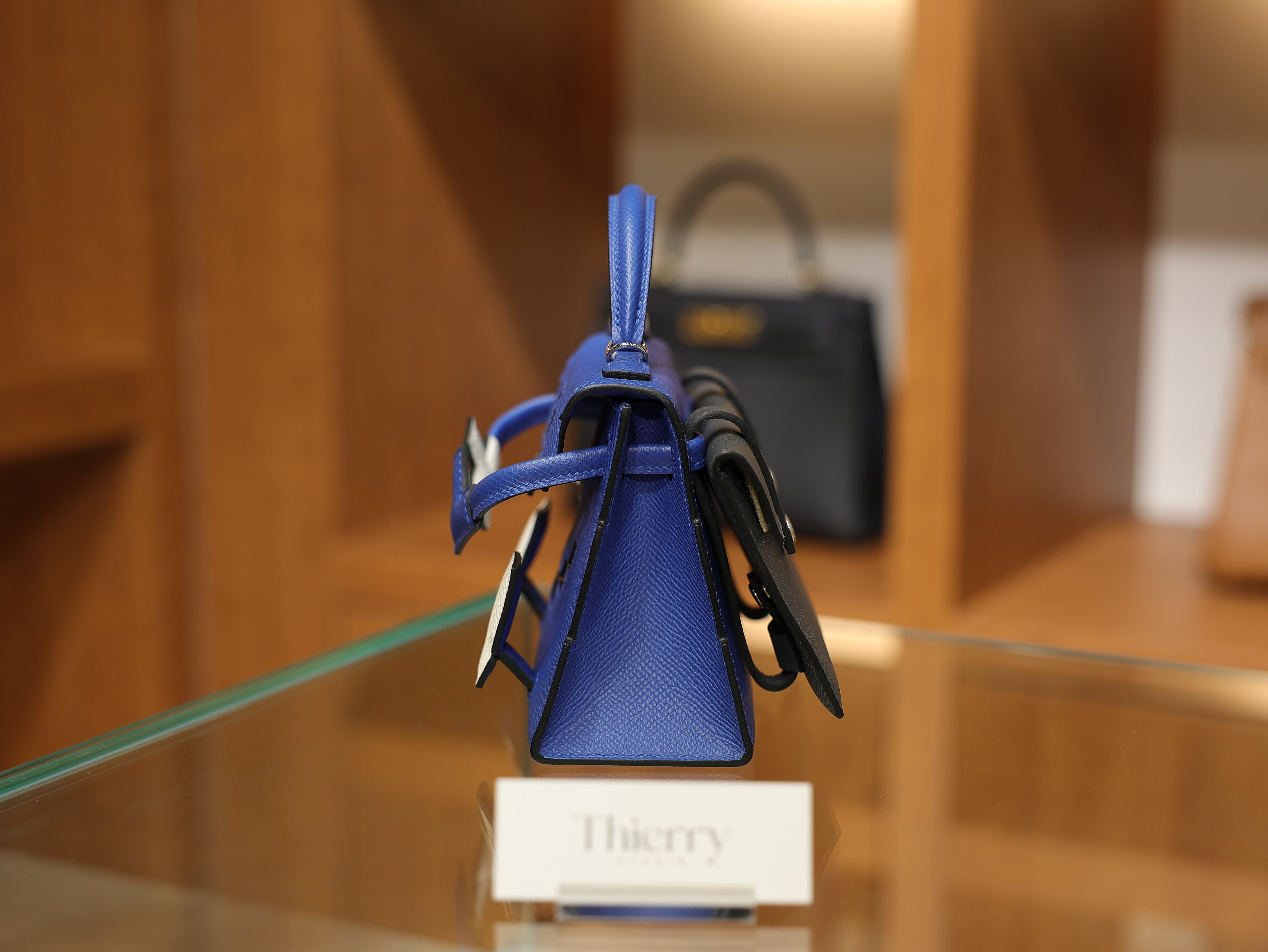Kelly doll picto epsom blue loyal / nata / gold / Blue Indigo PHW