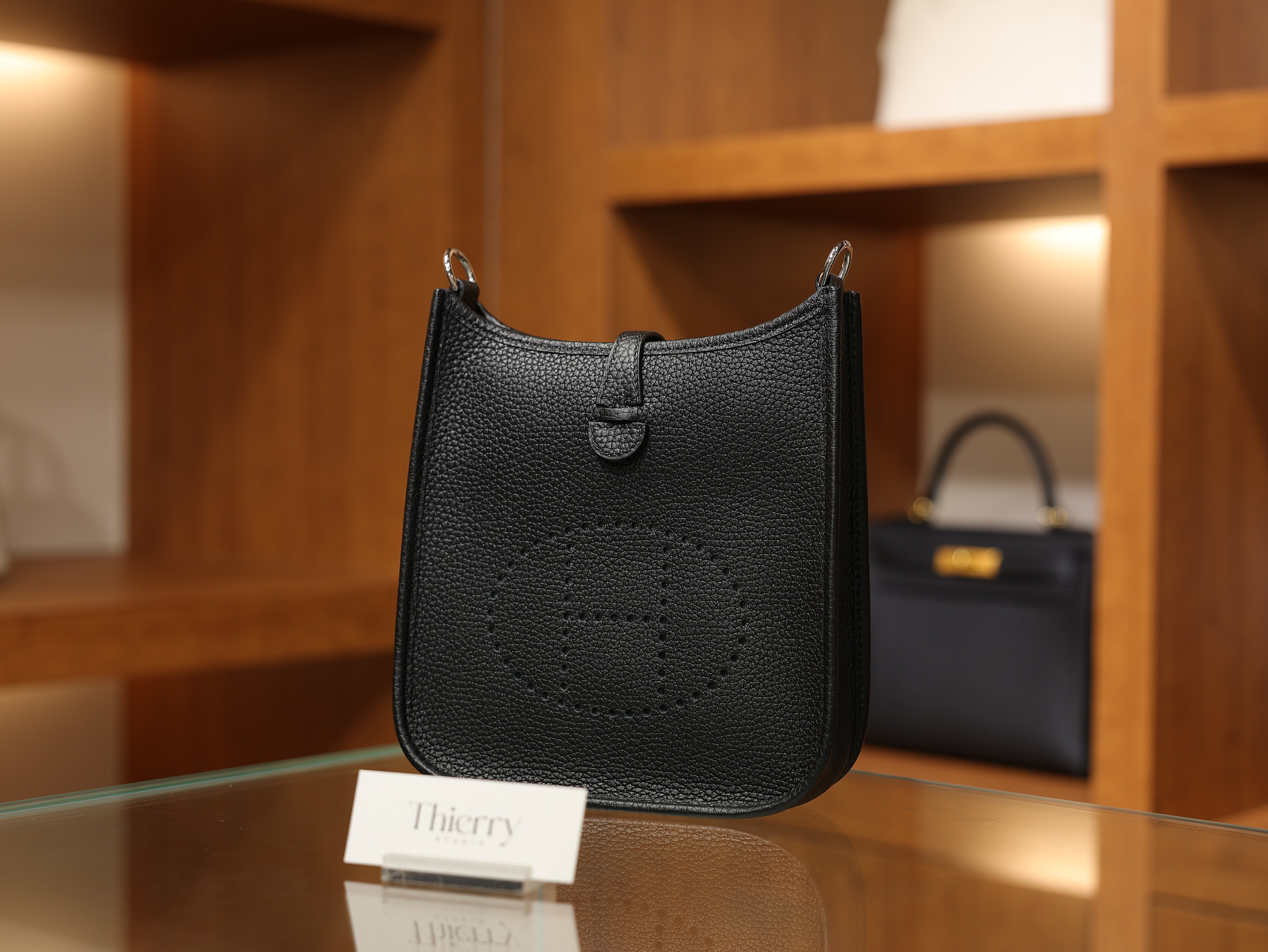 Evelyne mini clemence black PHW