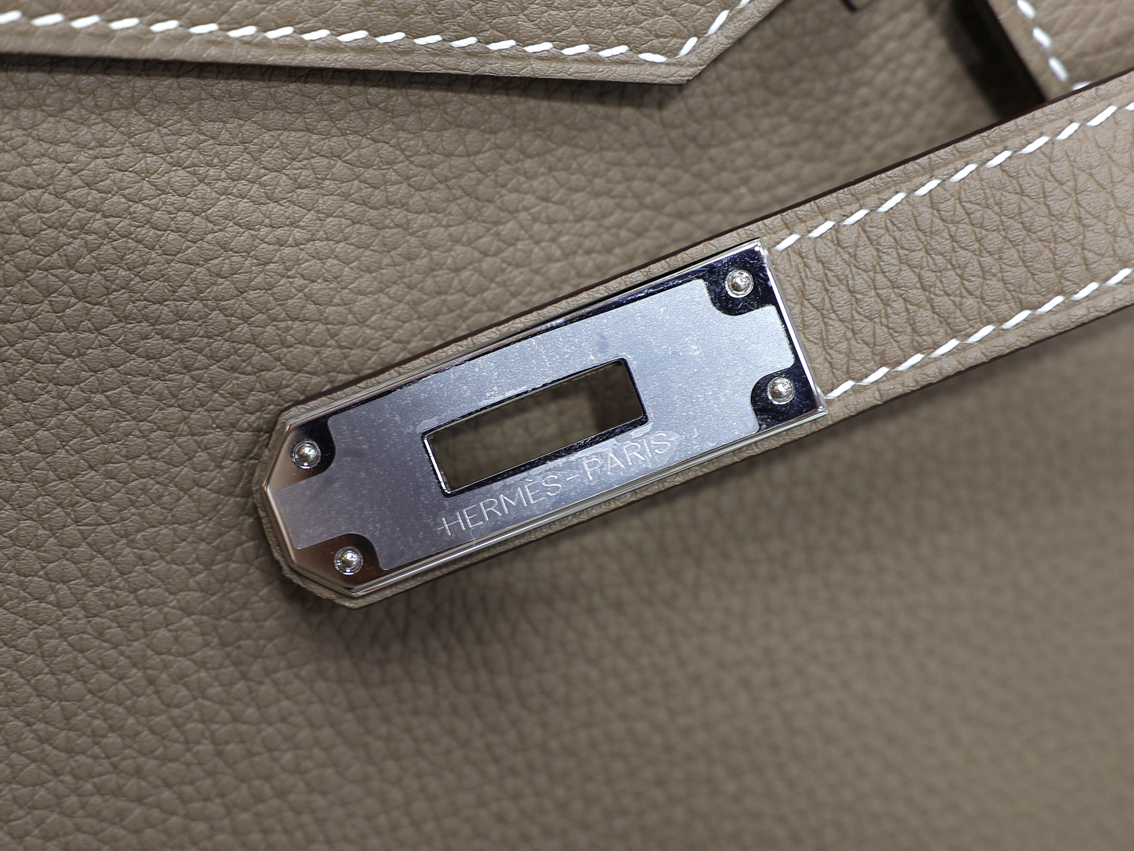 Birkin 35 togo etoupe PHW