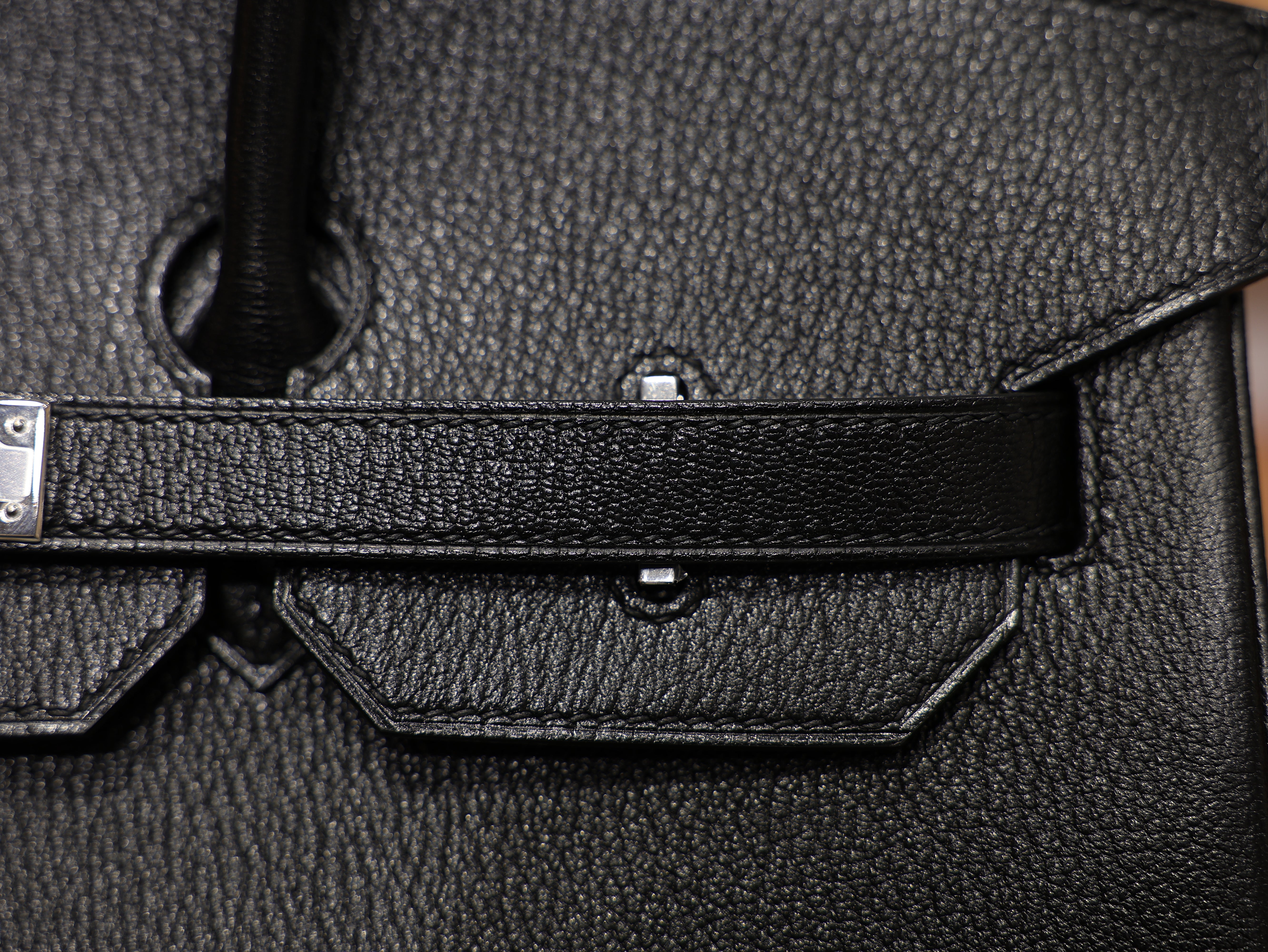 Birkin 35 chevre black PHW