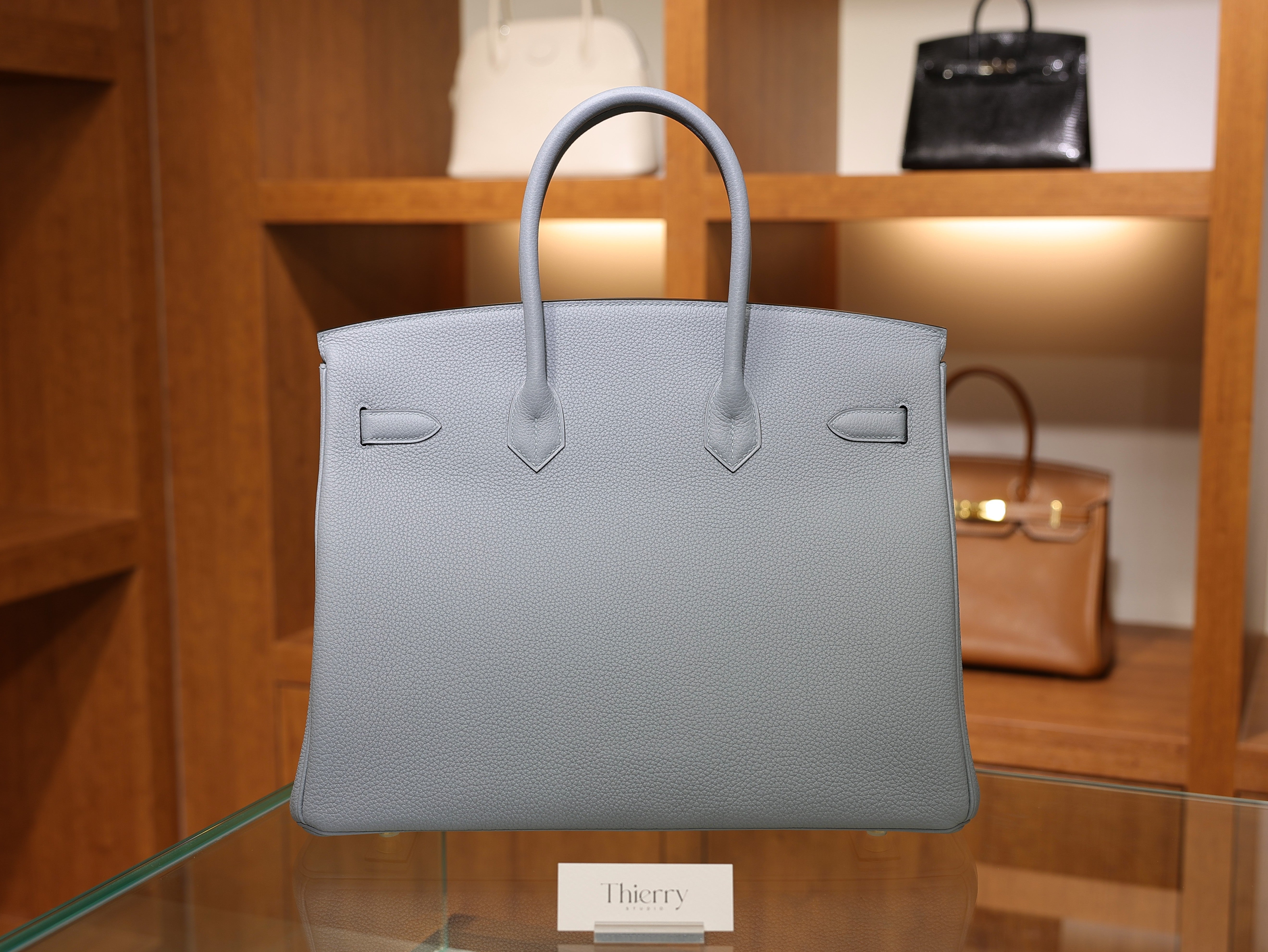 Birkin 35 togo blue lin GHW