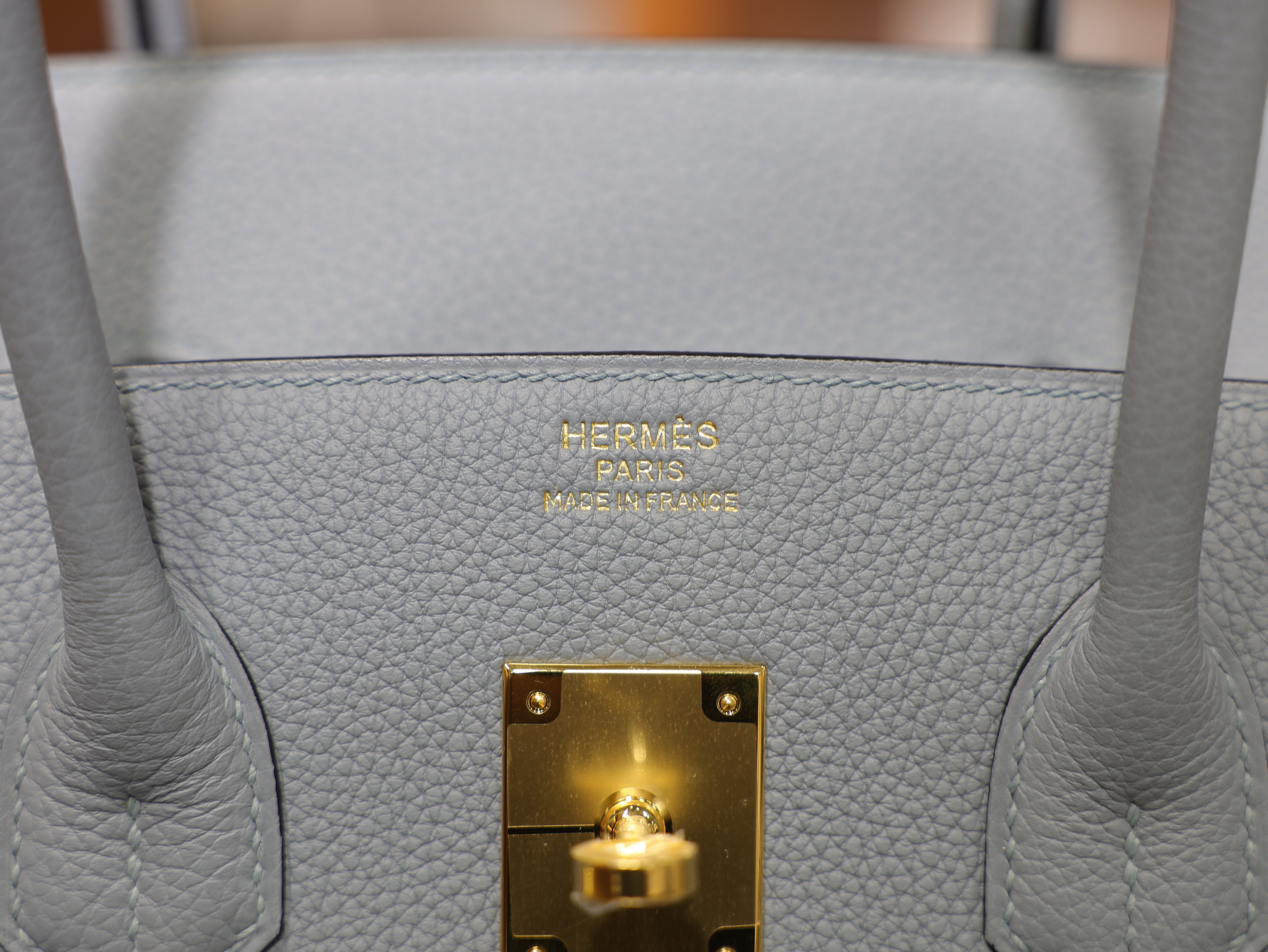 Birkin 35 togo blue lin GHW