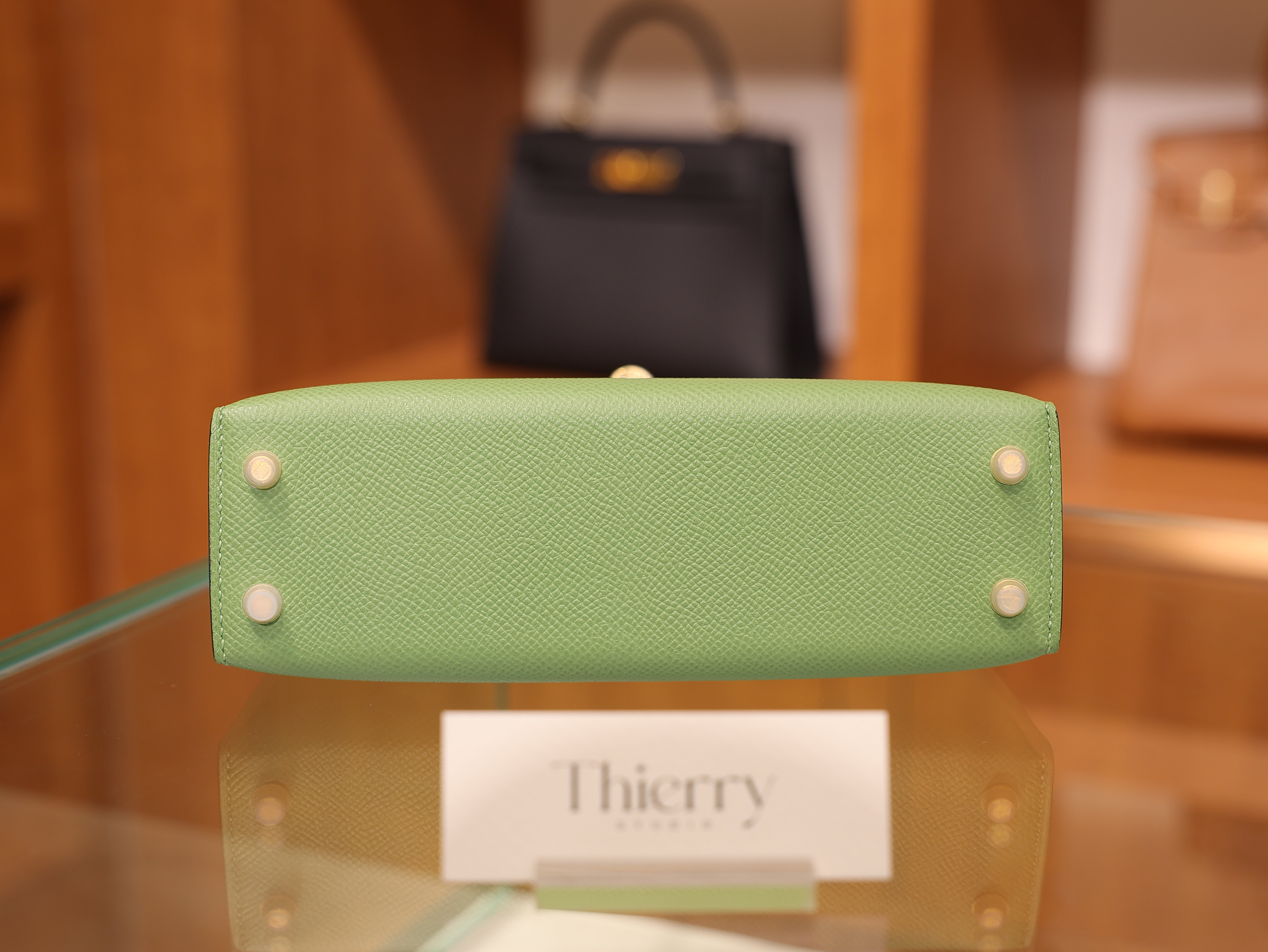 Mini kelly 2 epsom vert criquet GHW