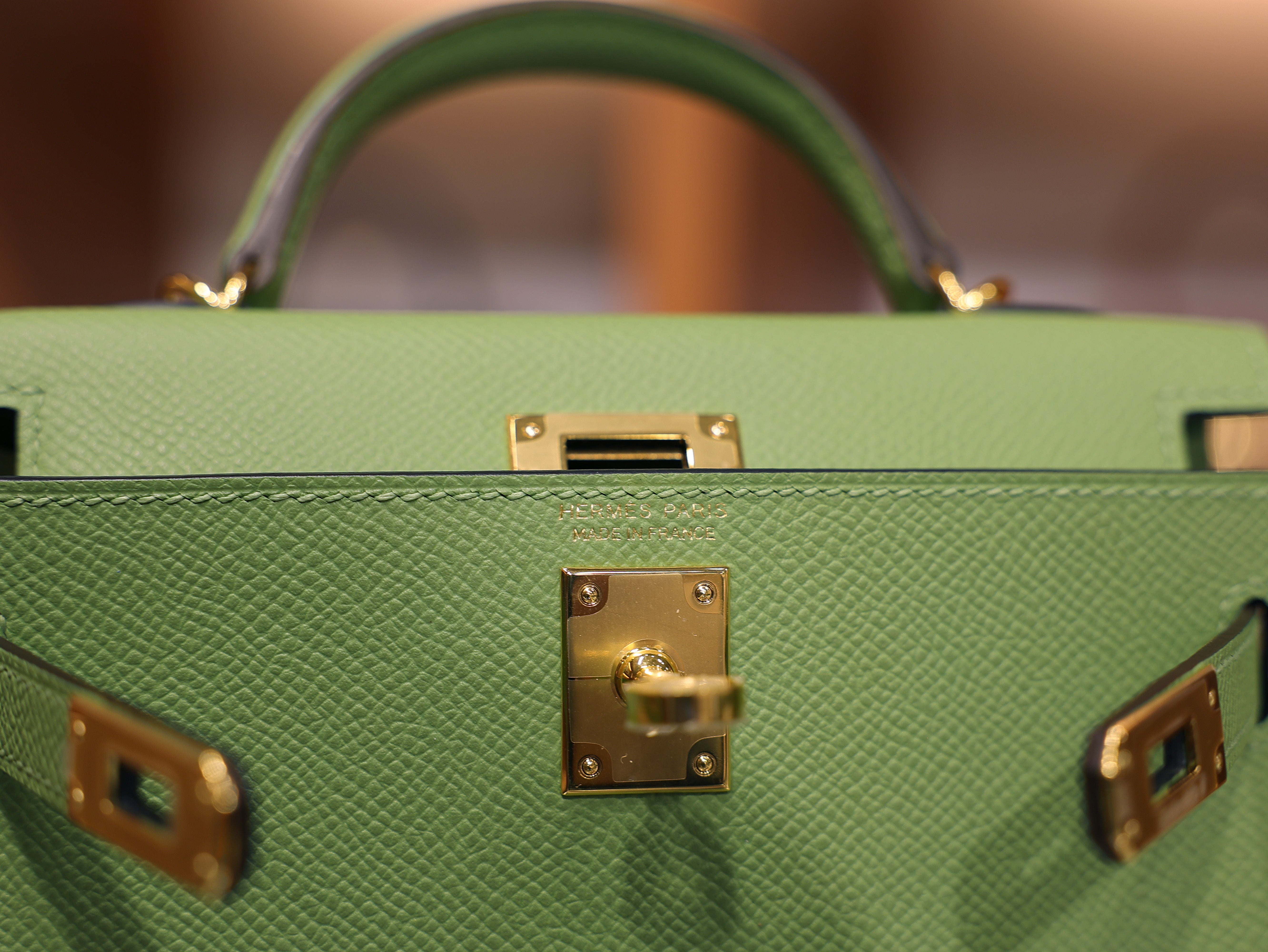 Mini kelly 2 epsom vert criquet GHW