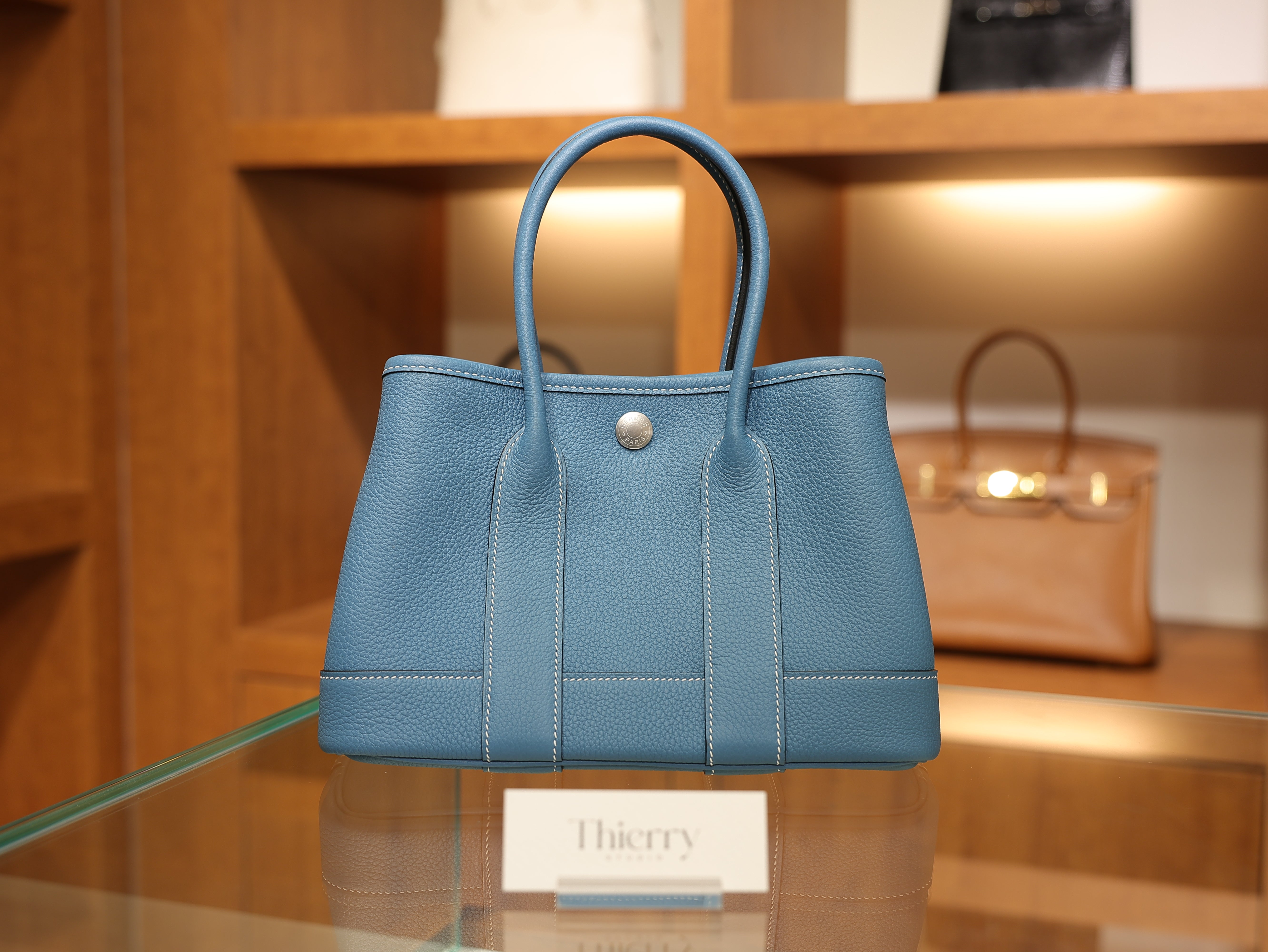 Garden party mini togo blue jean
