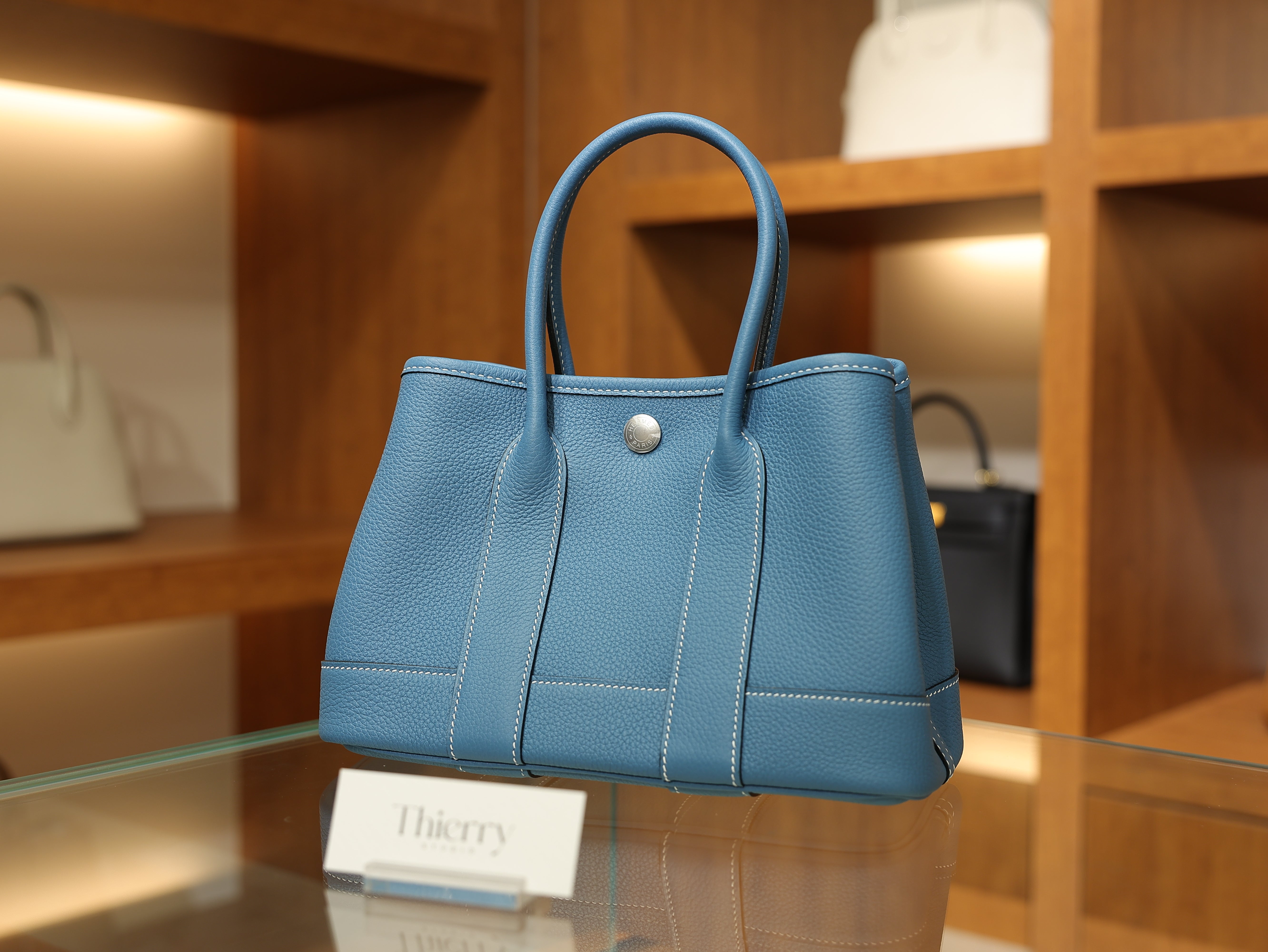 Garden party mini togo blue jean