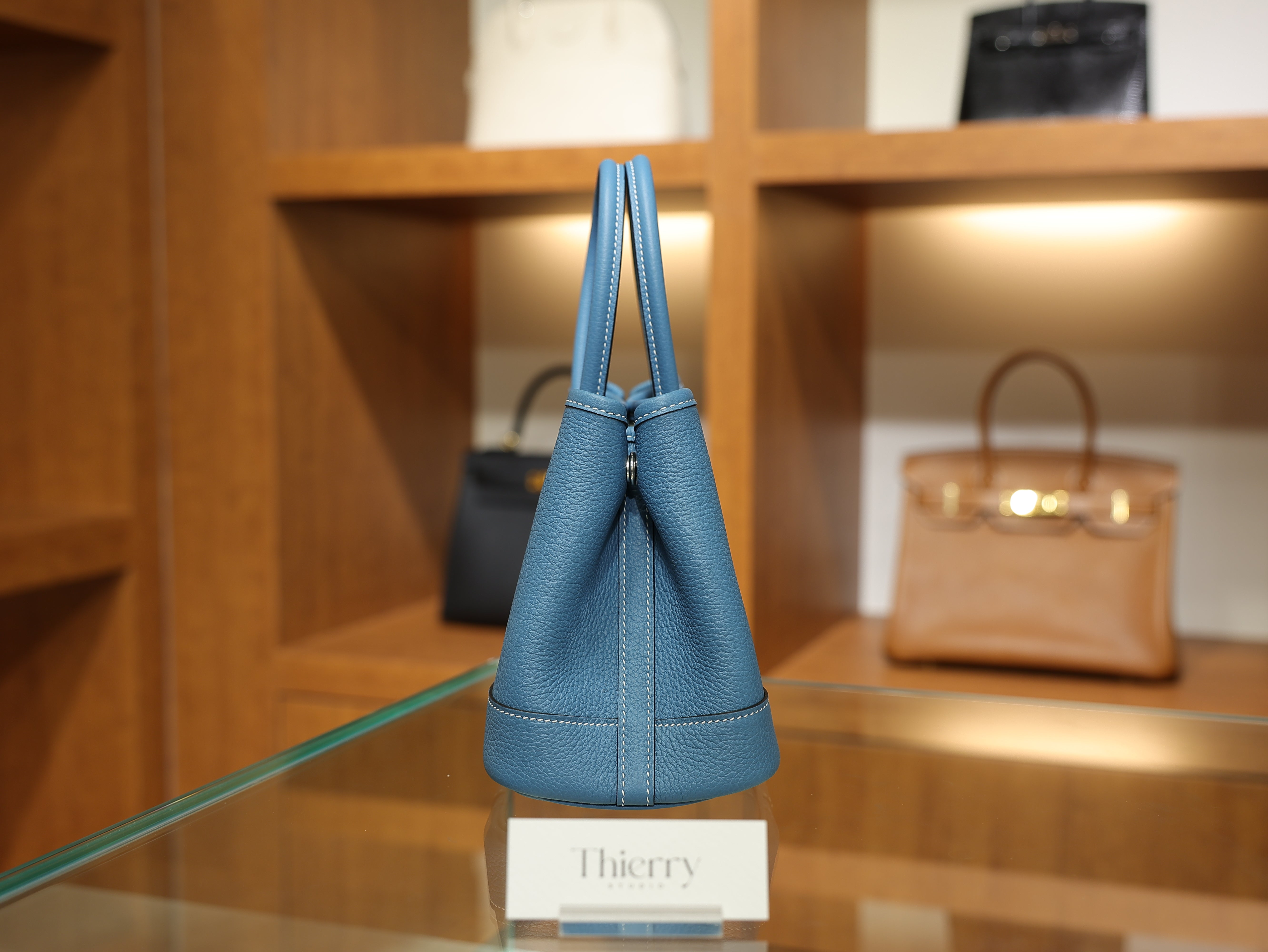Garden party mini togo blue jean