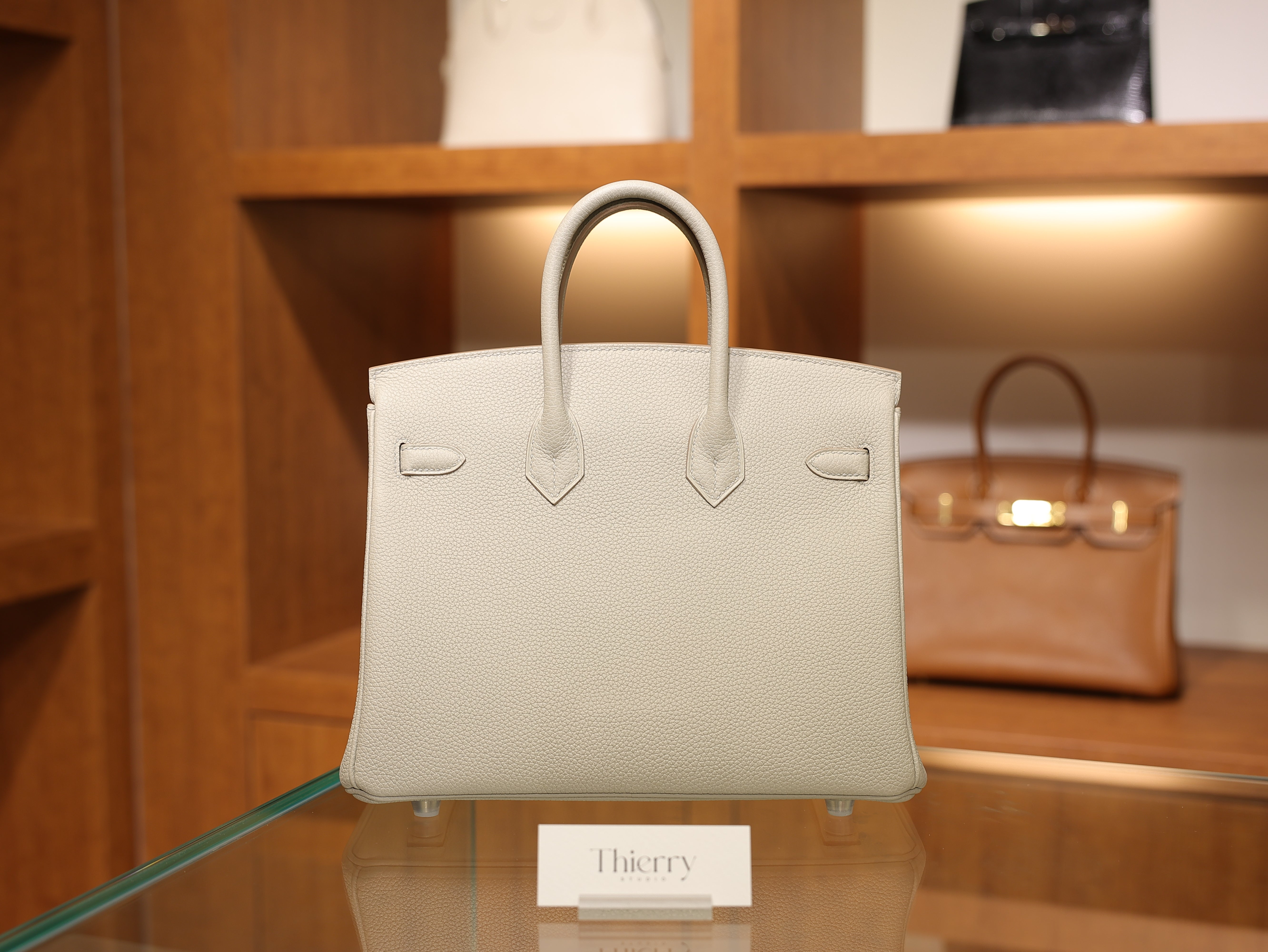 Birkin 25 togo gris perle PHW