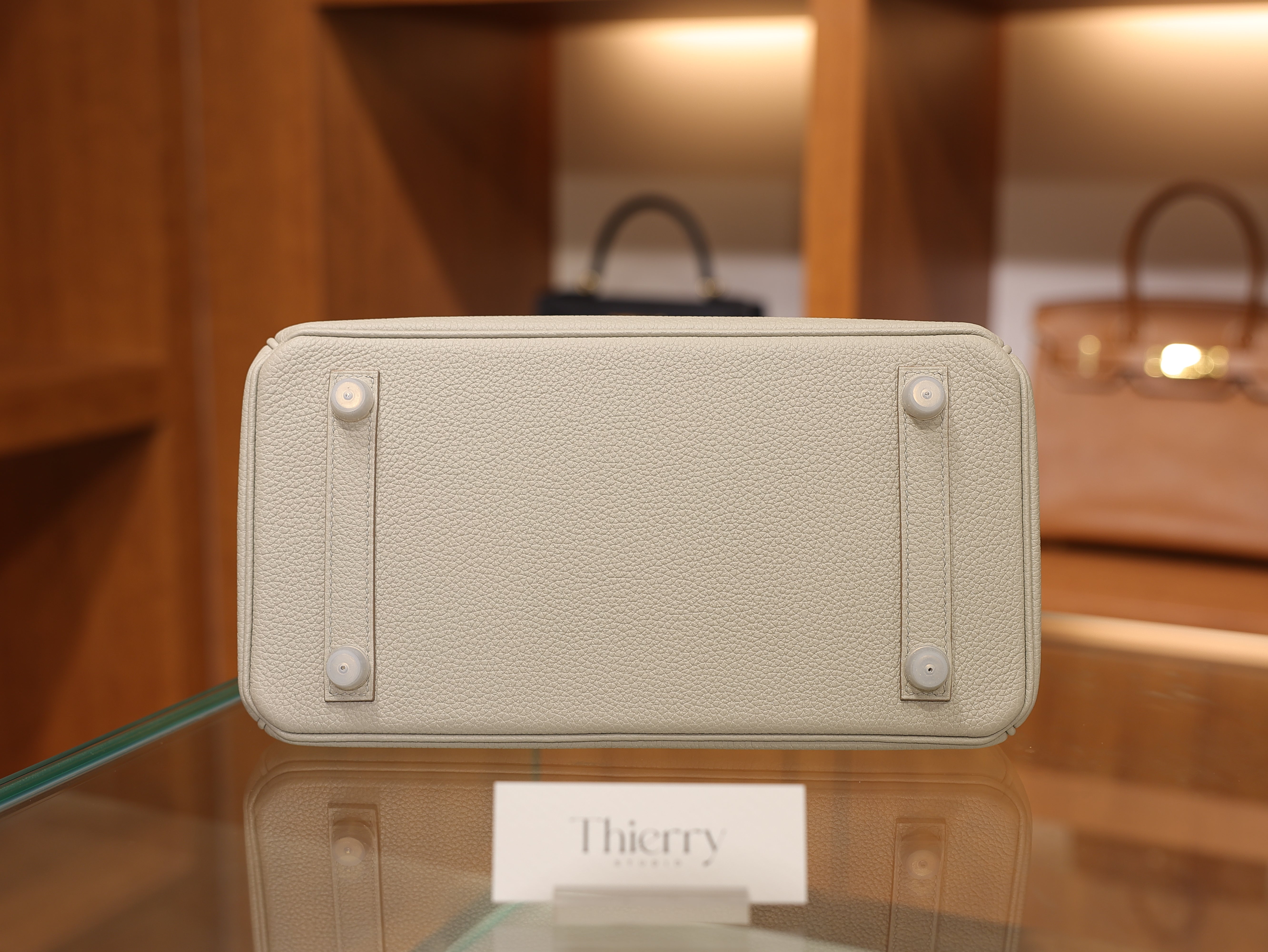 Birkin 25 togo gris perle PHW