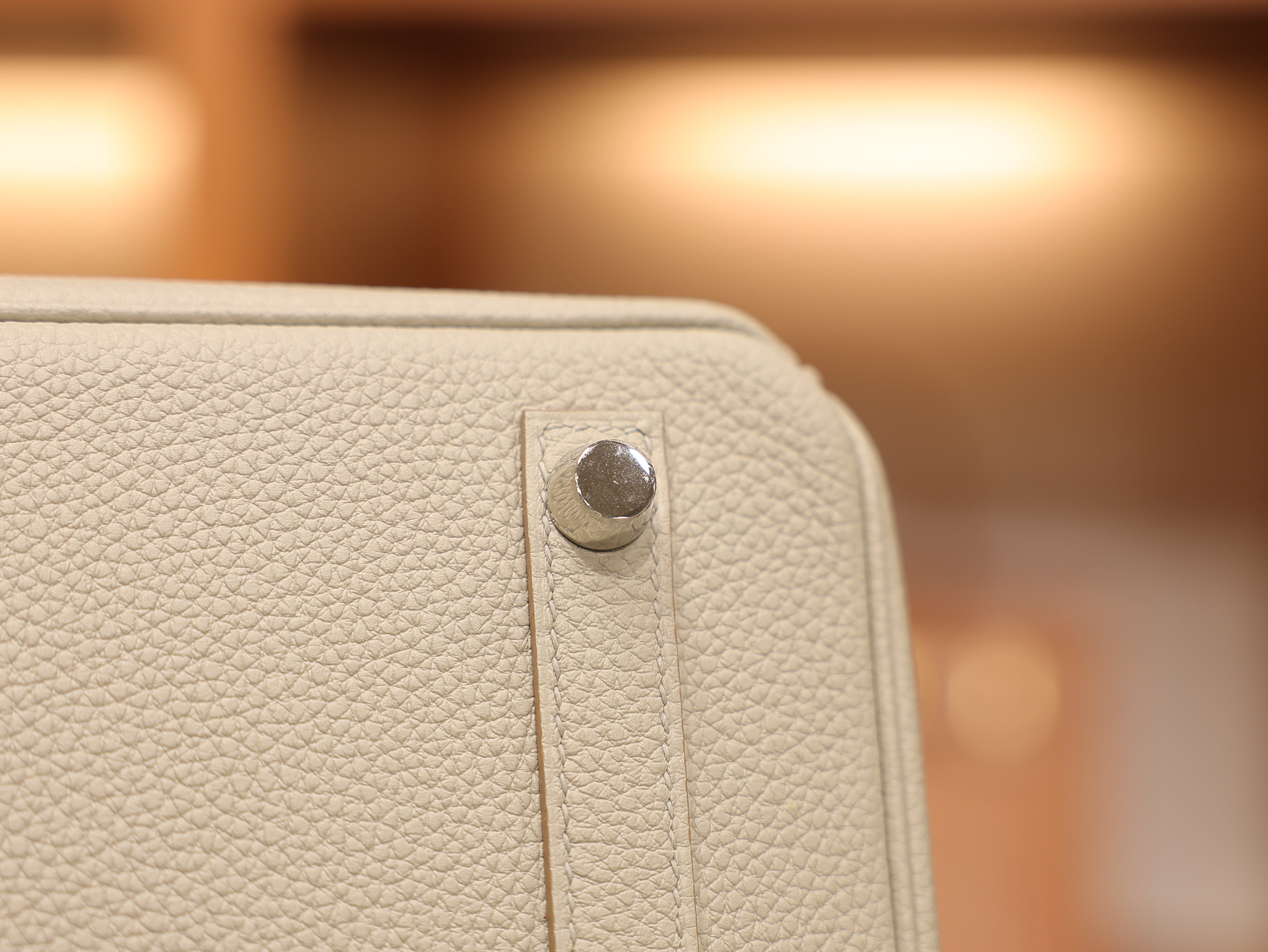 Birkin 25 togo gris perle PHW