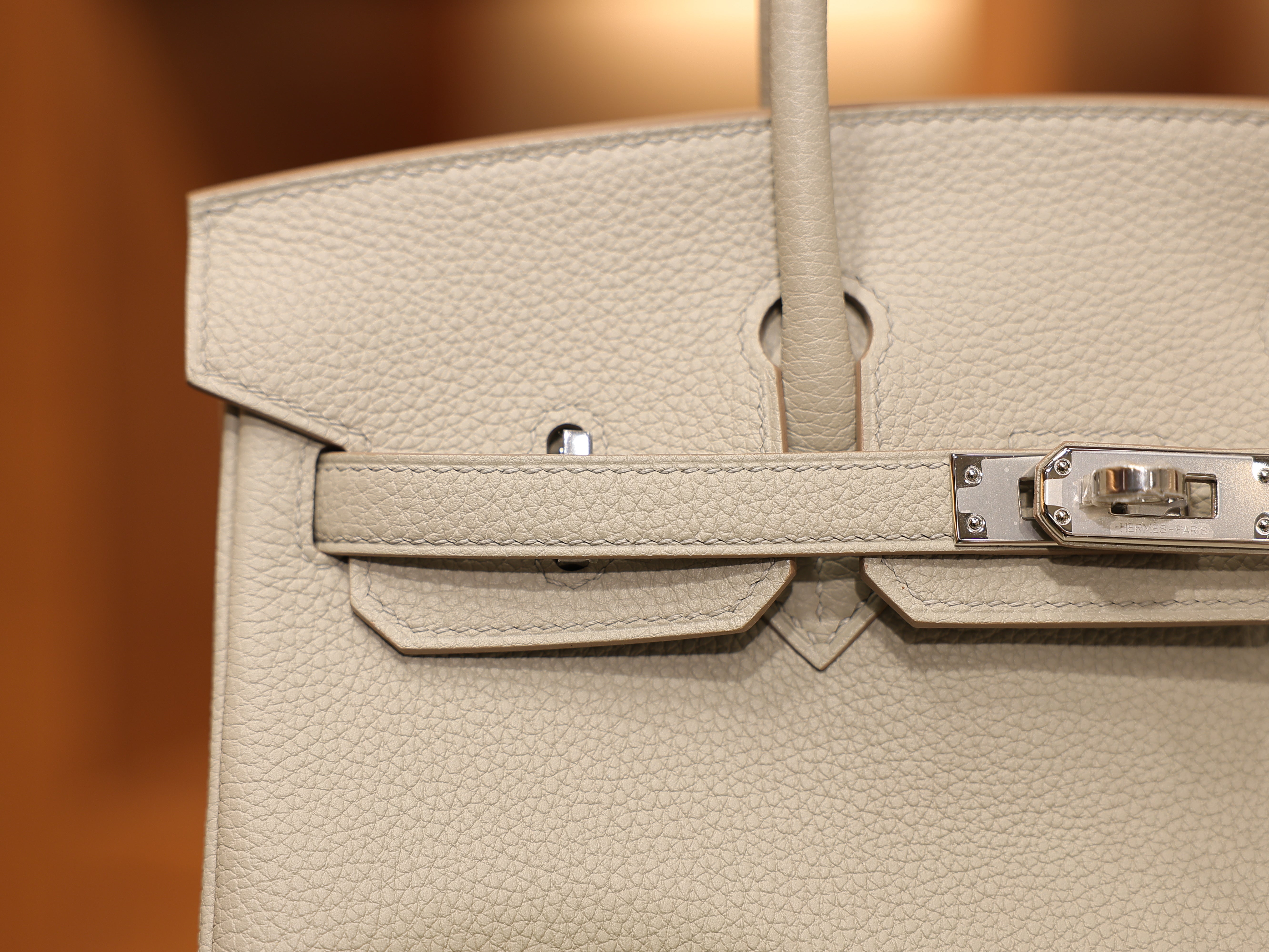 Birkin 25 togo gris perle PHW