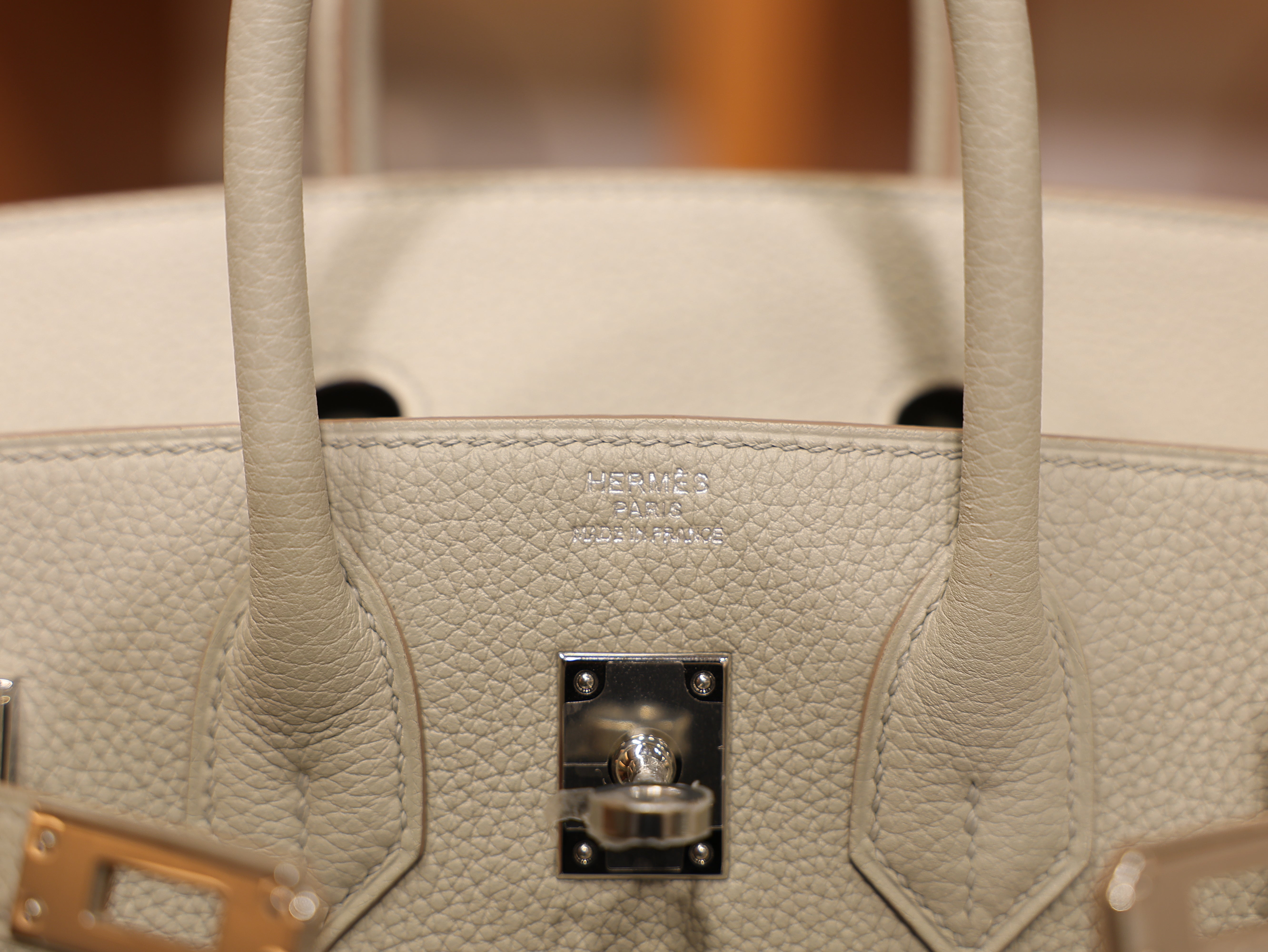 Birkin 25 togo gris perle PHW