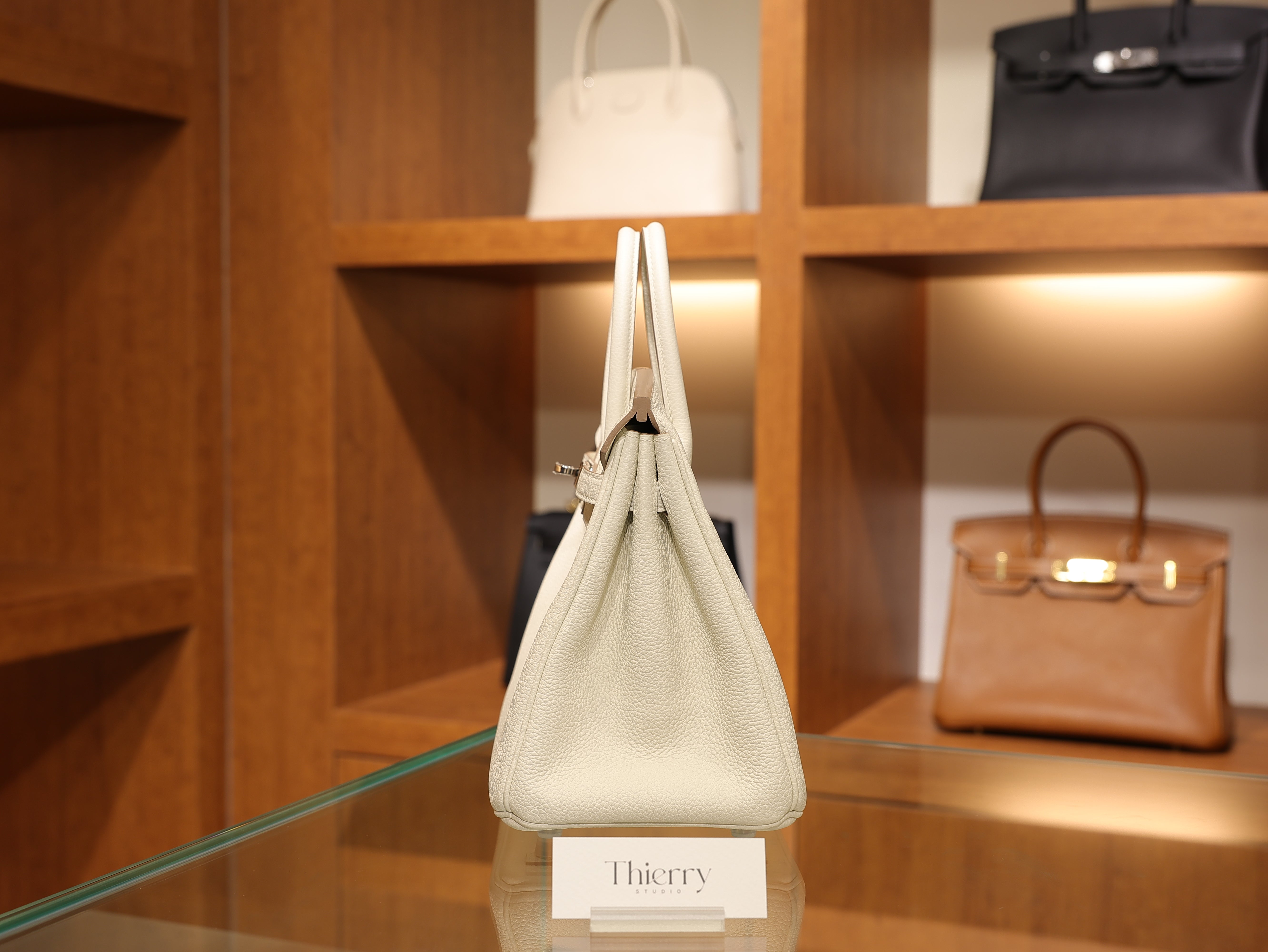Birkin 25 togo craie PHW