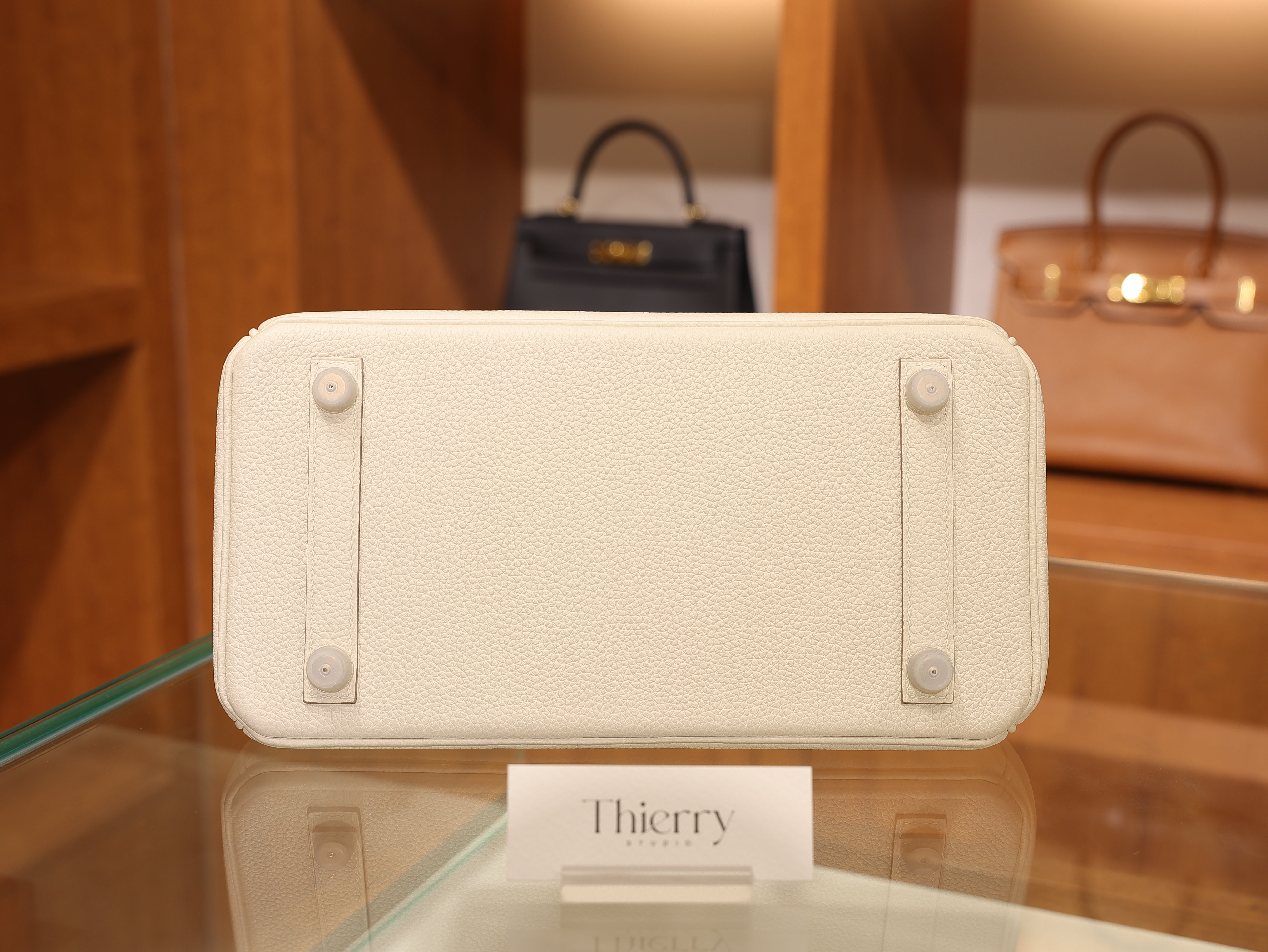 Birkin 25 togo craie PHW