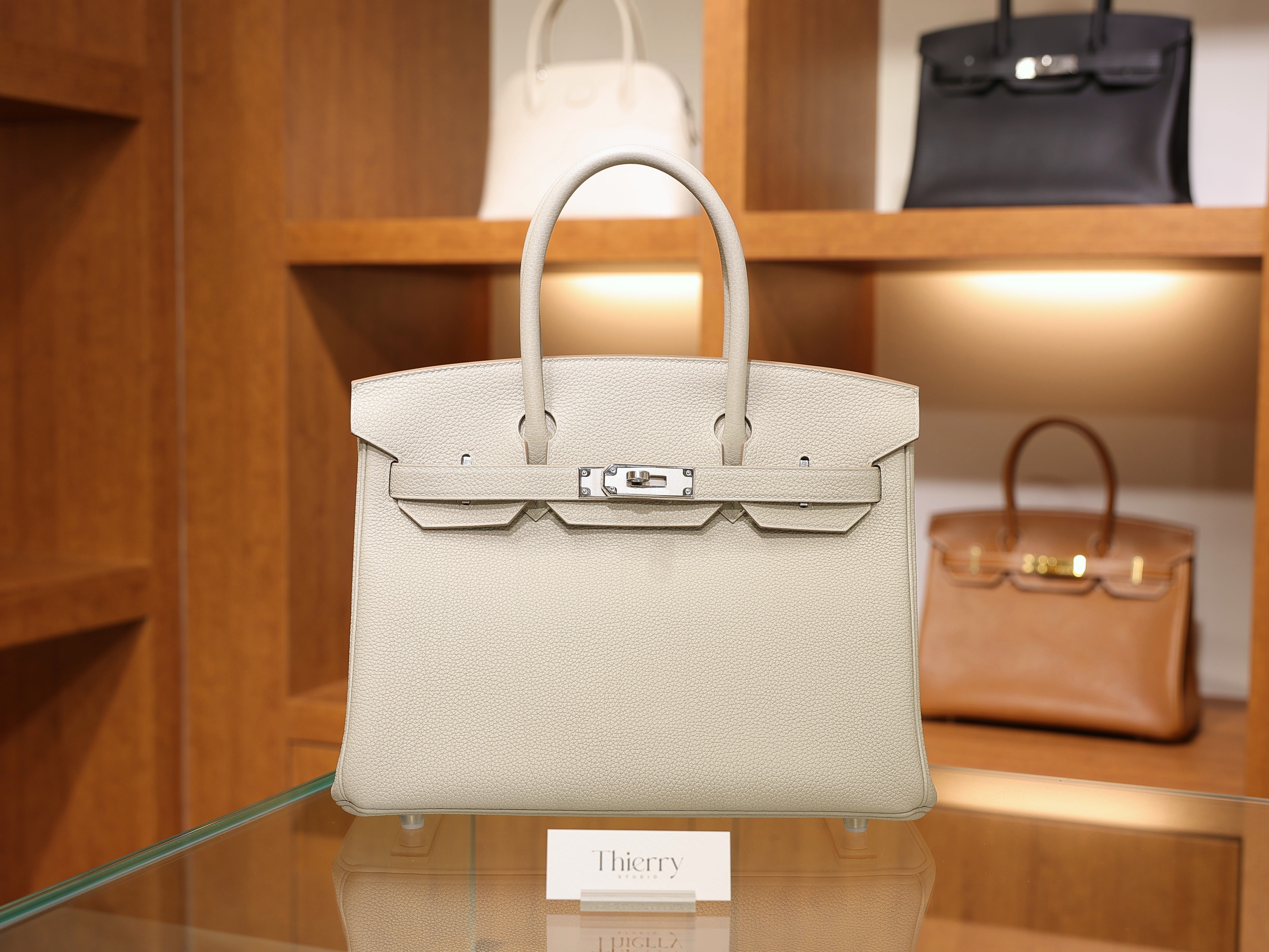 Birkin 30 togo gris perle PHW
