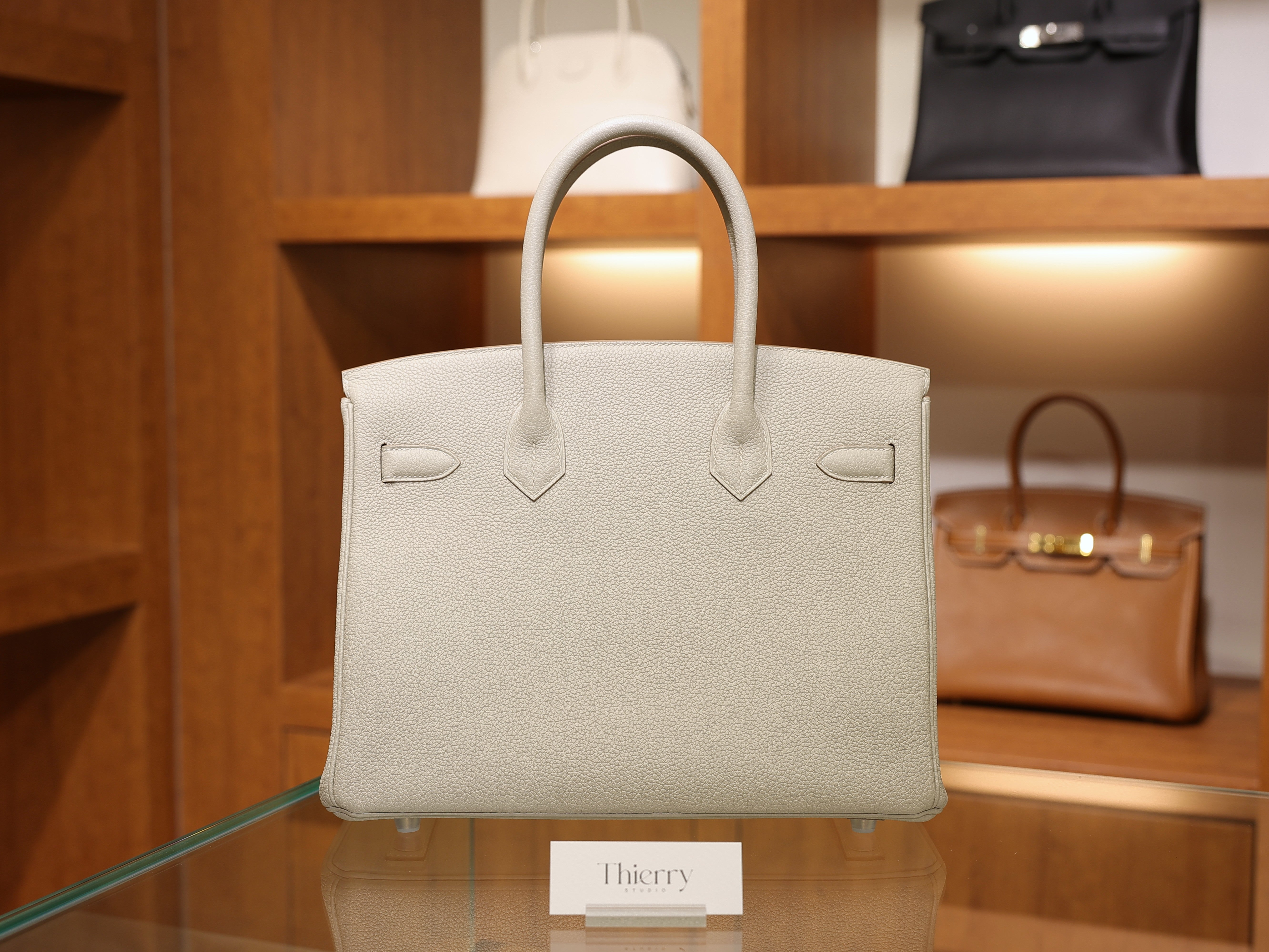 Birkin 30 togo gris perle PHW